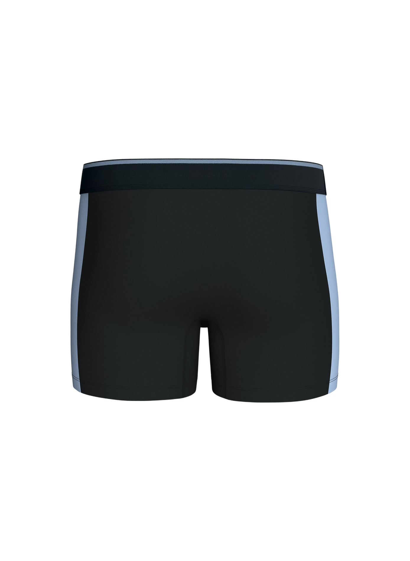 Stretch cotton jersey boxer shorts with cutouts EDEN PARK Blue