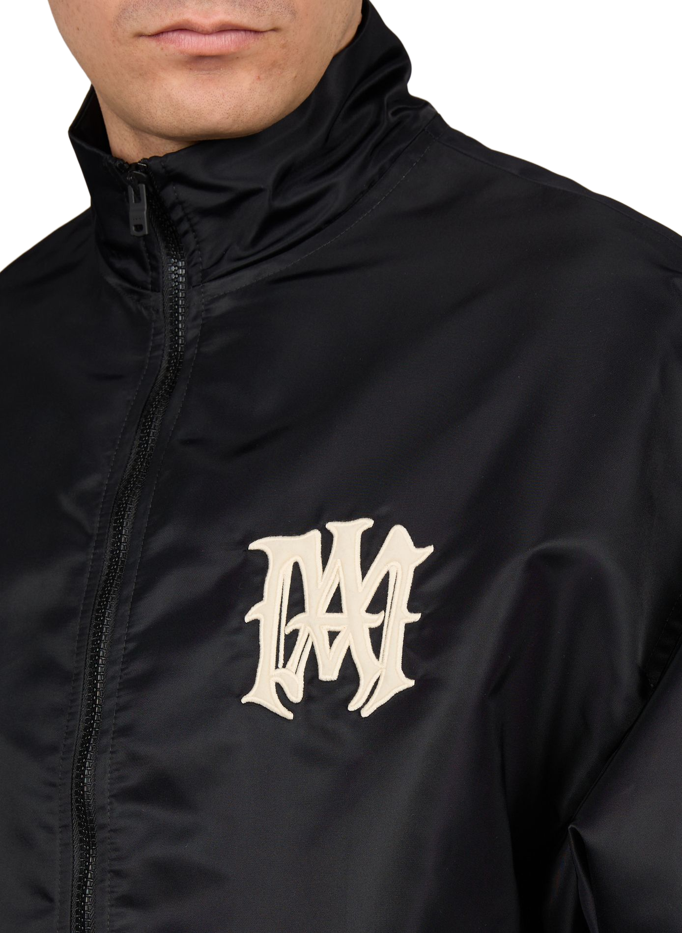 Blouson léger à col montant AMIRI Noir