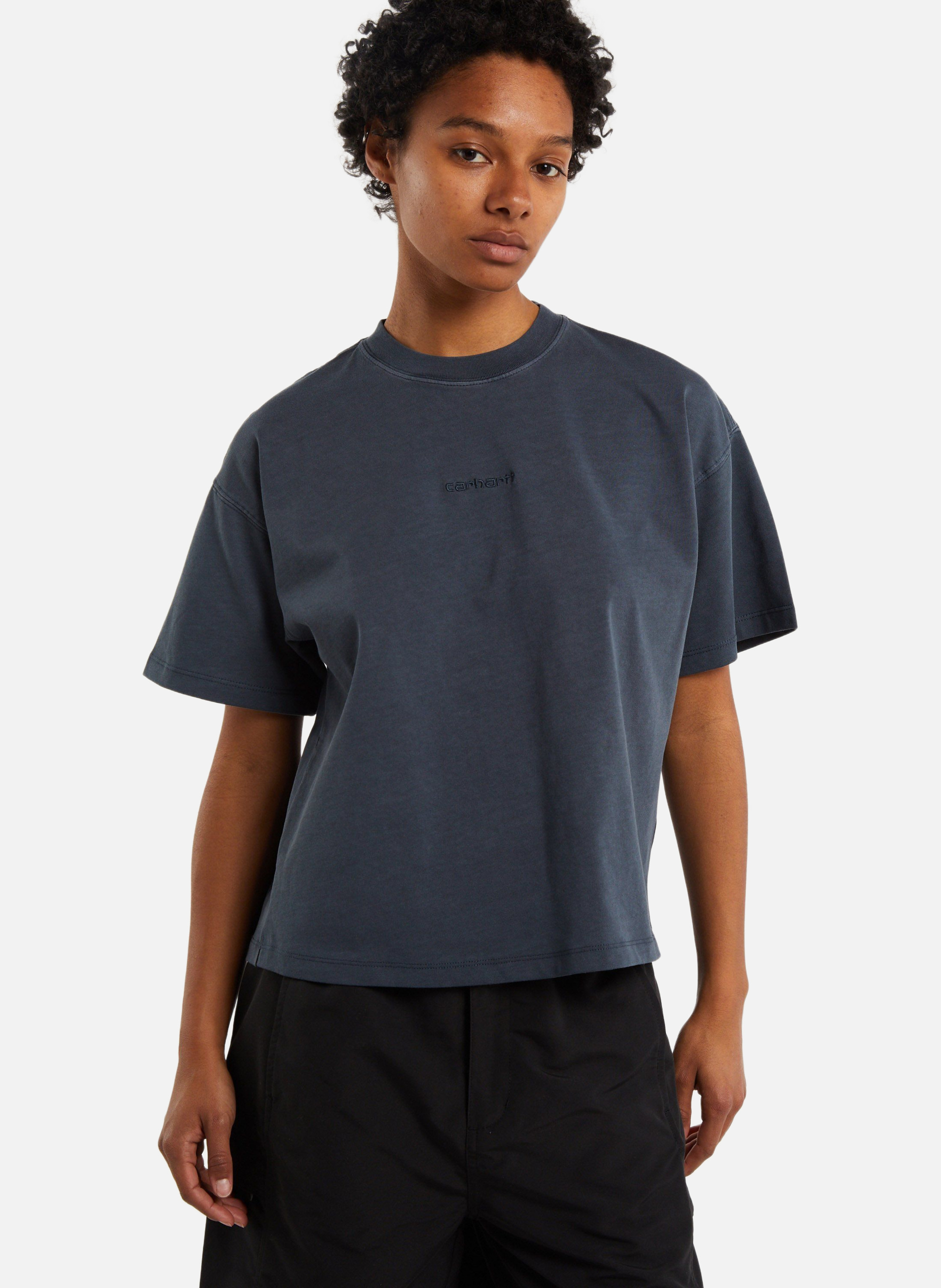 T-shirt w' s/s benton t-shirt | Bleu CARHARTT WIP Femme