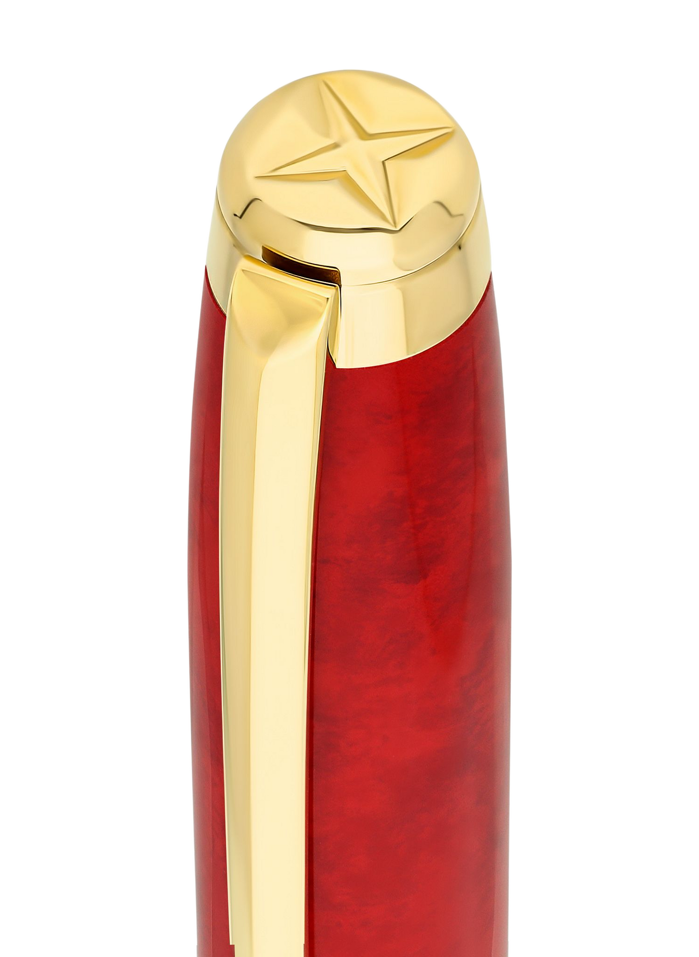 Stylo roller large Savoir-Faire Popote Line D Eternity S.T. DUPONT Rouge