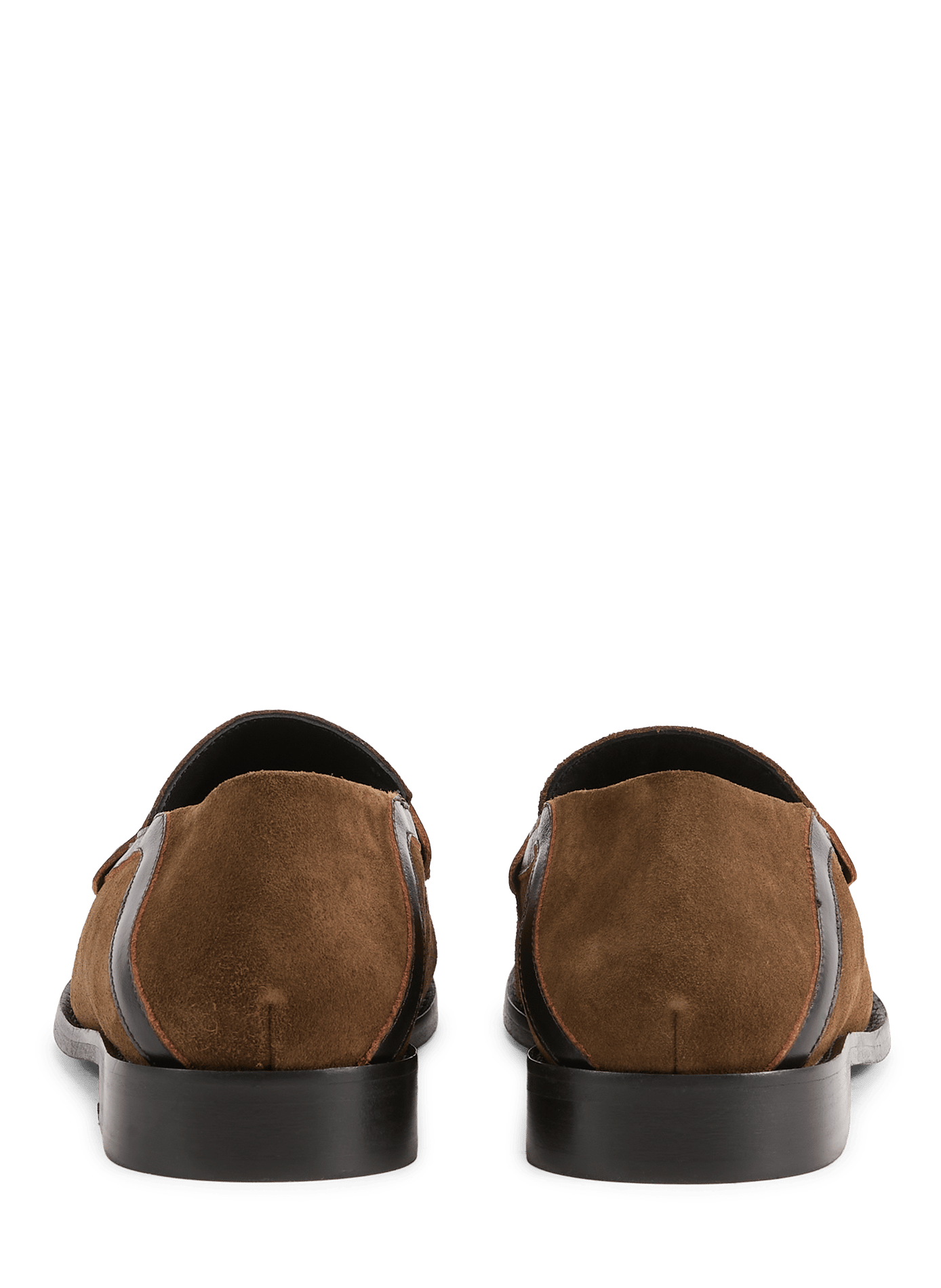 Mocassins CONSTANCE en cuir velours MAISON TOUFET Marron
