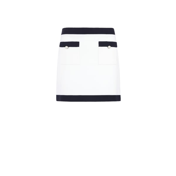 Minijupe en laine vierge