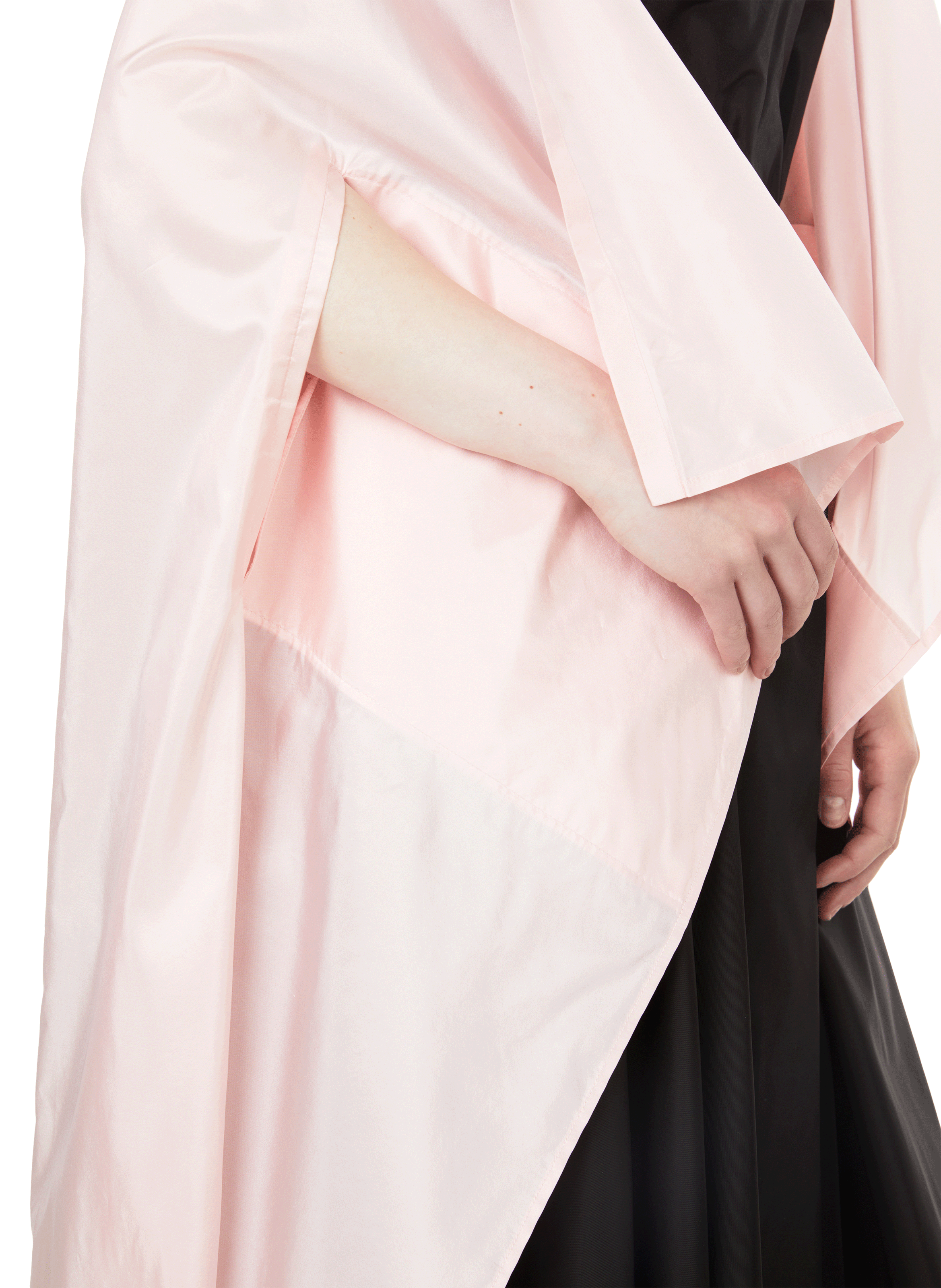 Silk cape PRADA Black