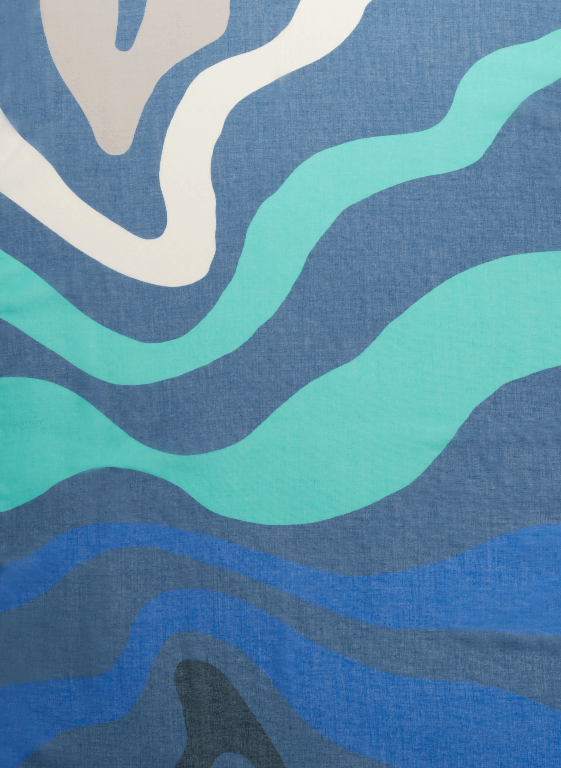 Foulard imprimé SAISON 1865 Bleu