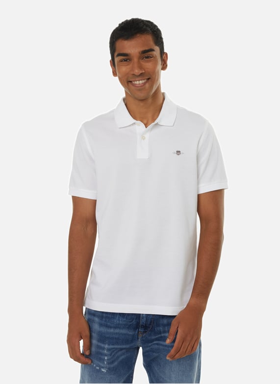 T SHIRT EN COTON GANT pour HOMME Printemps