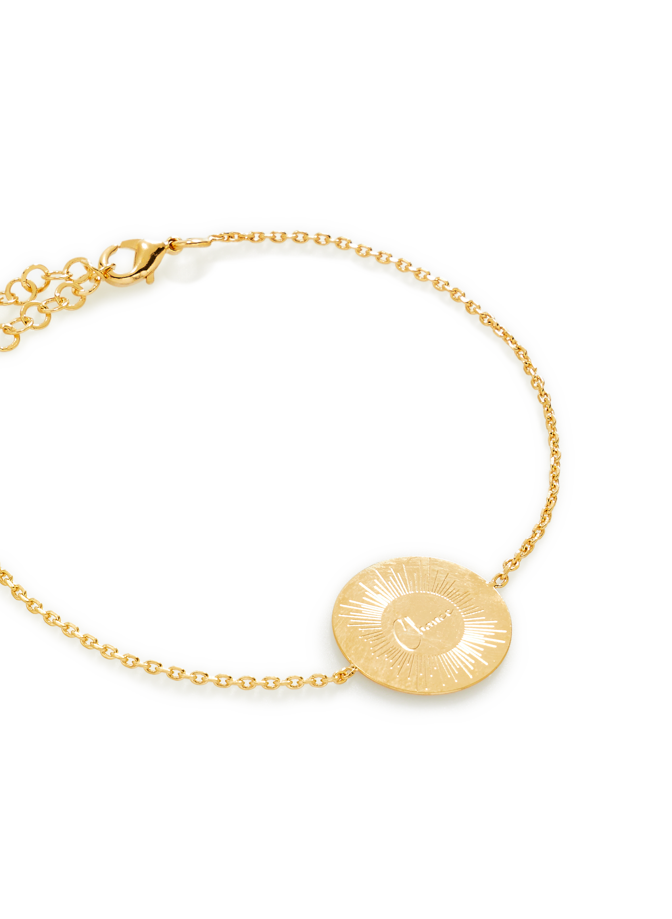 Bracelet Chance  AU PRINTEMPS PARIS Doré