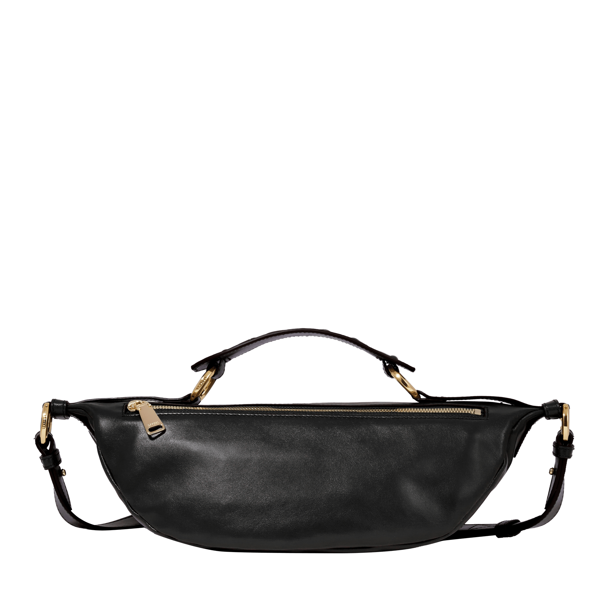 Sac porté croisé s - origami de lancel LANCEL Noir