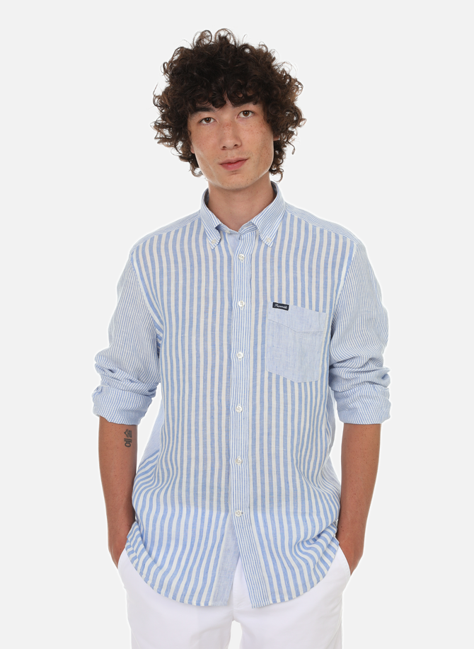 Striped linen shirt FACONNABLE