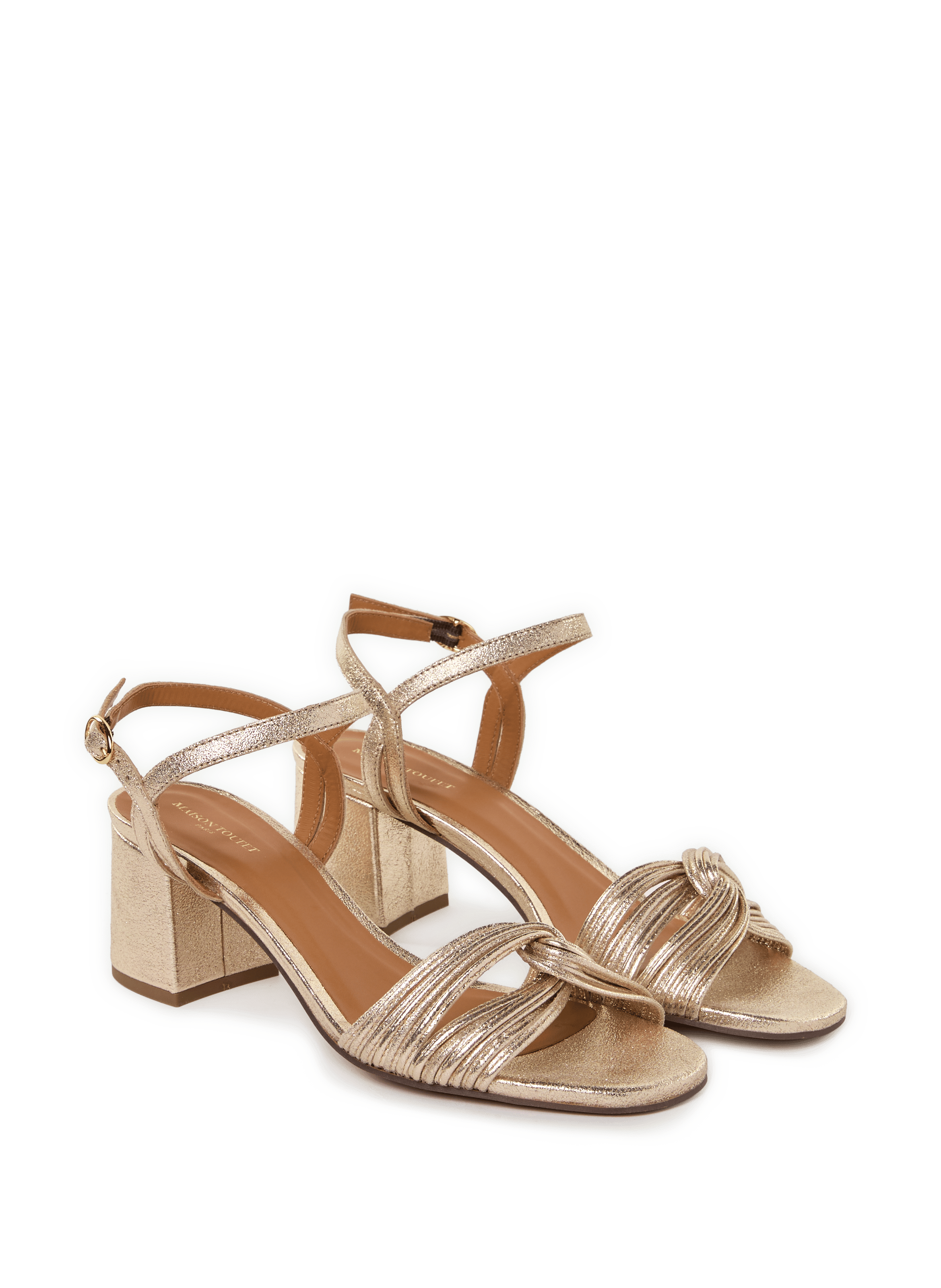 Escarpins Molly MAISON TOUFET Doré