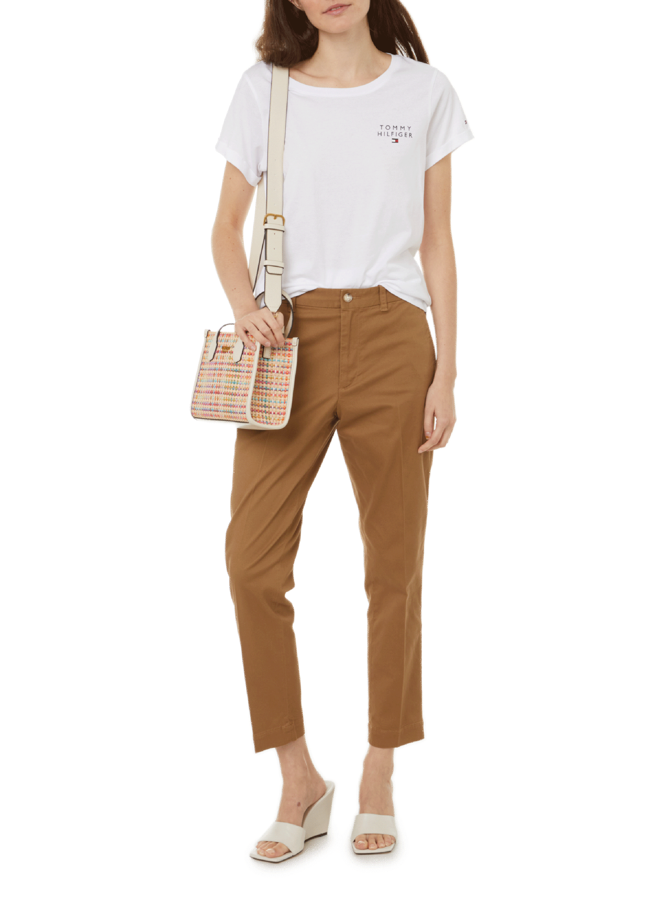 T-shirt en coton organique Blanc