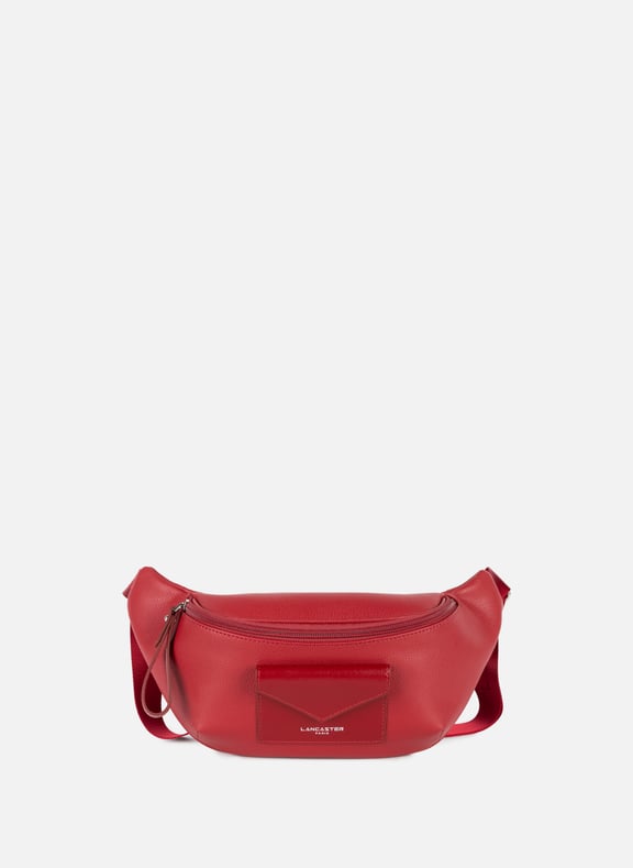 Sac banane - maya kba Rouge by LANCASTER LANCASTER Sac banane - maya kba Rouge