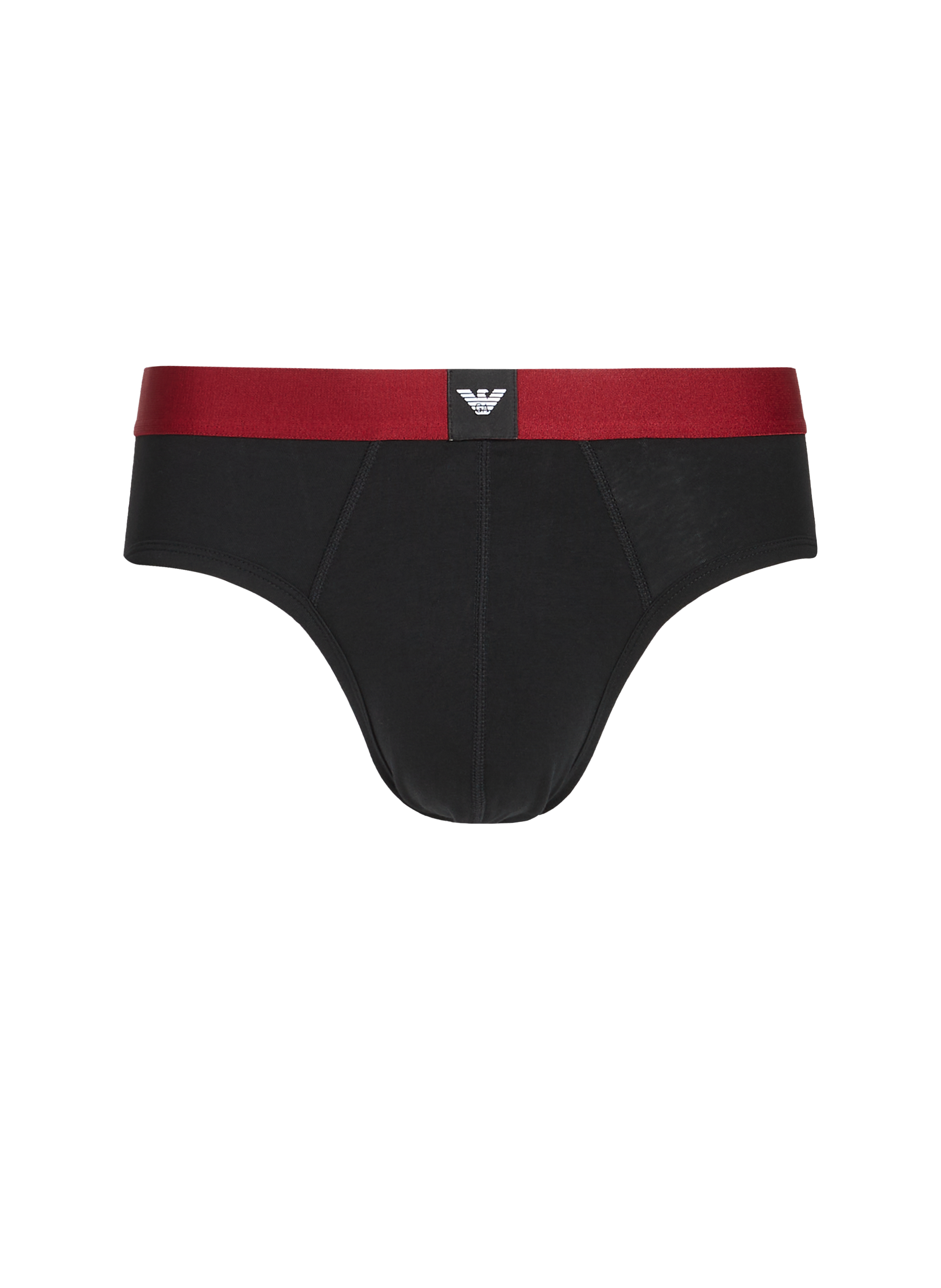 Pack of three cotton briefs EMPORIO ARMANI Multicolour