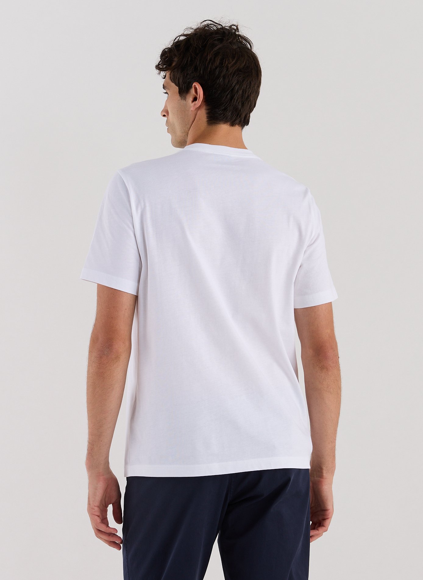 T-shirt en coton Blanc