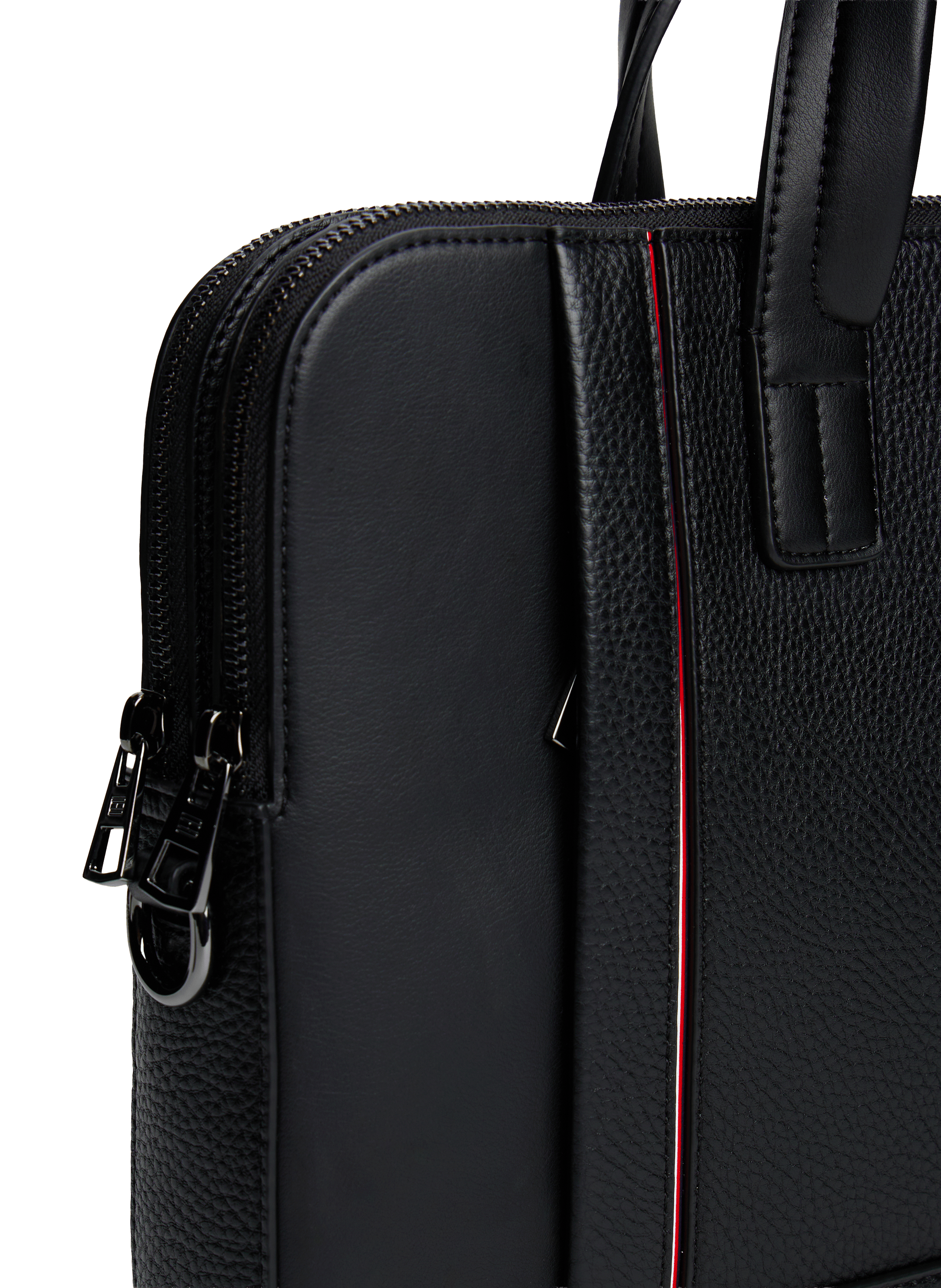 Sac ordinateur à bandoulière amovibile TOMMY HILFIGER Noir