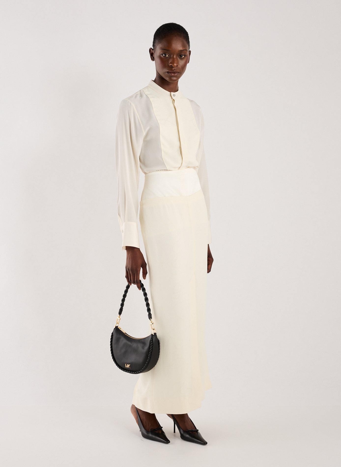 Sac à main en cuir  MICHAEL KORS Noir