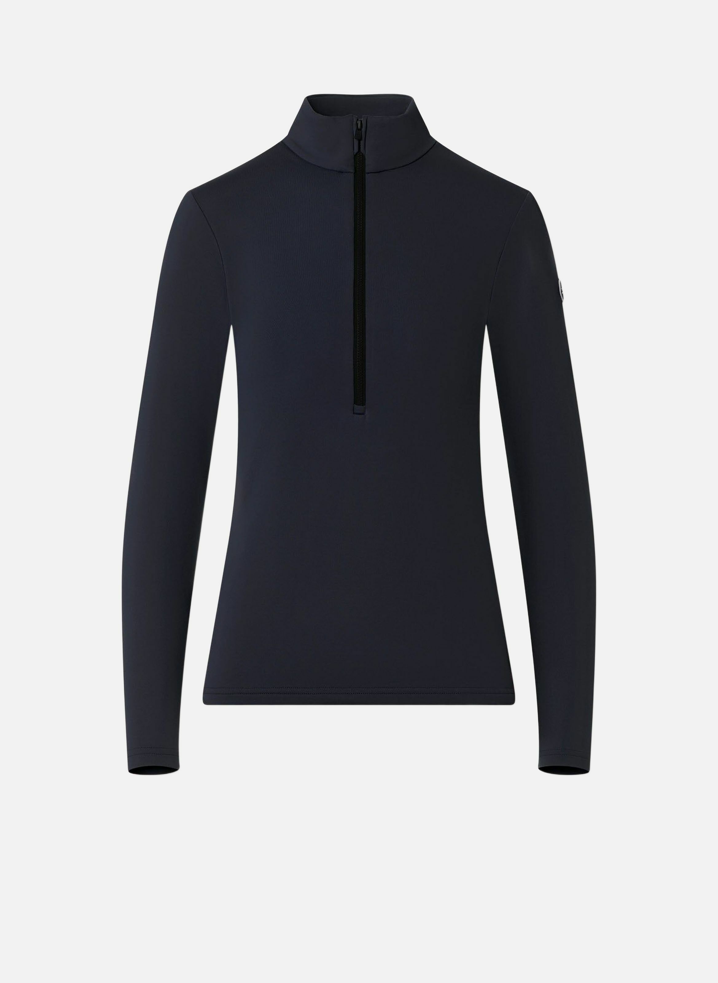 Sous pull gemini col montant coupe ajustée FUSALP Bleu