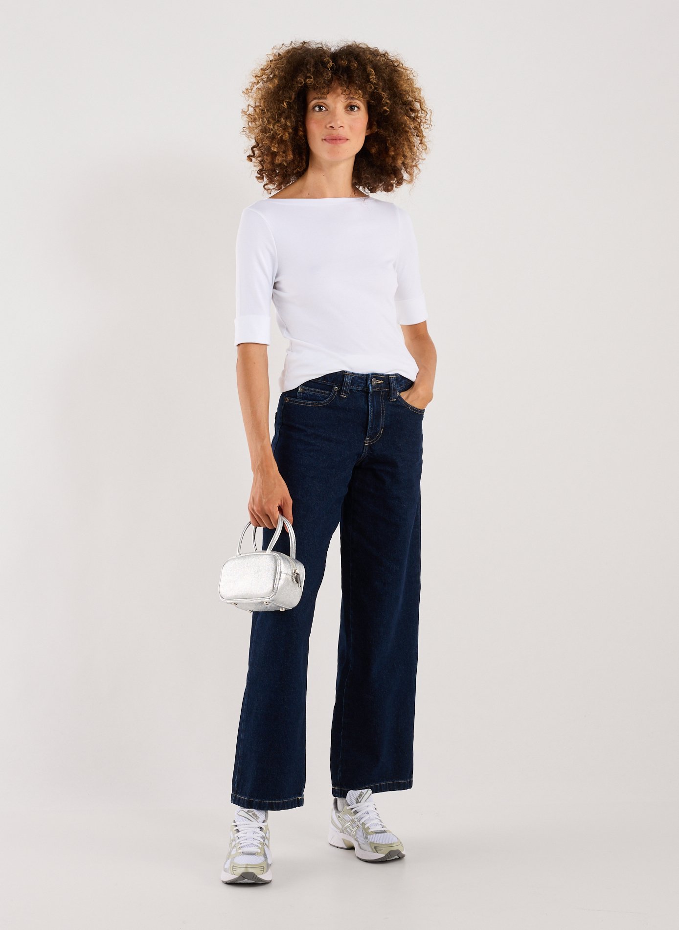 Sac à main pailleté AU PRINTEMPS PARIS Argent