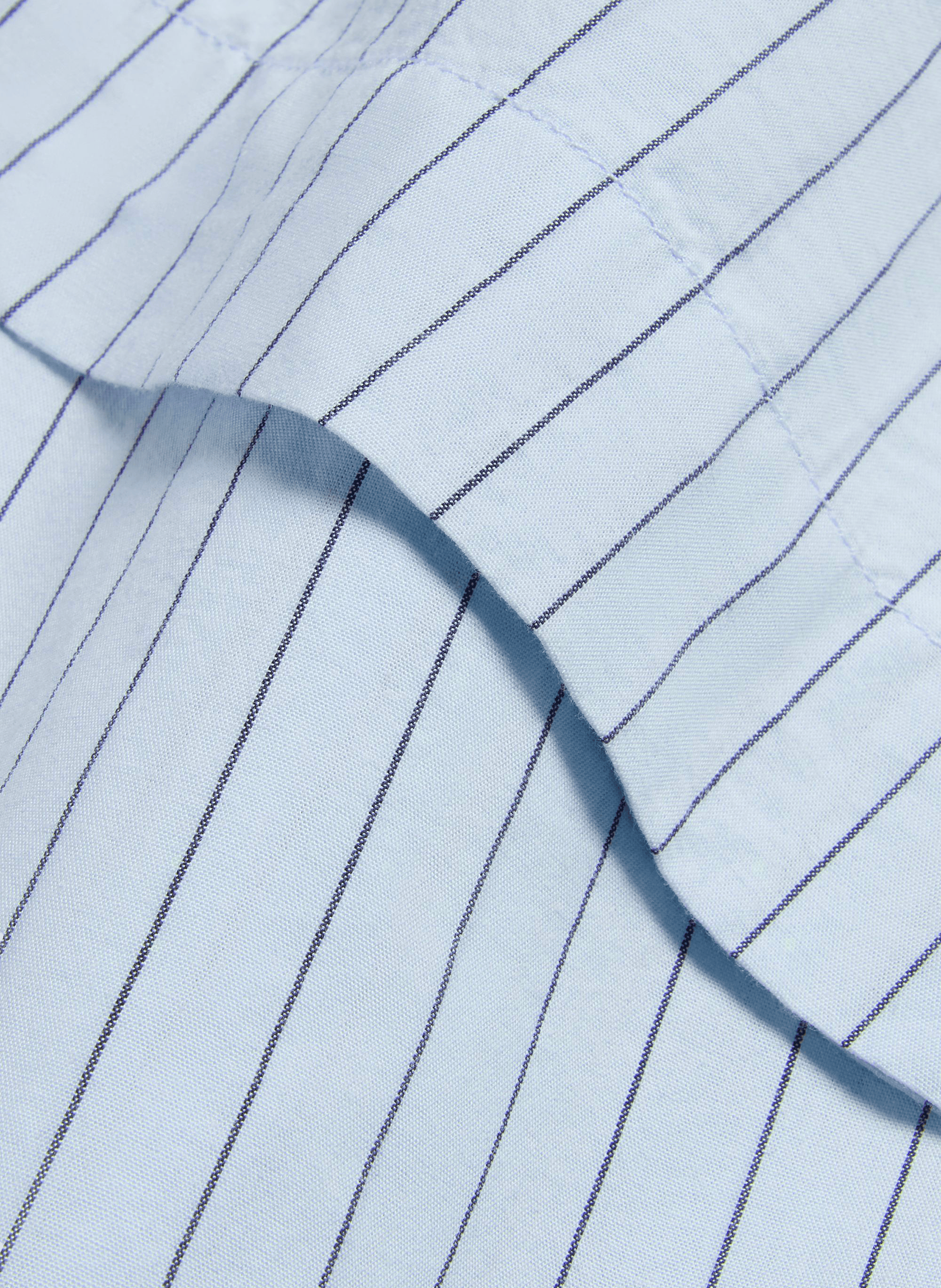 Chemise à rayures en coton DOCKERS Bleu