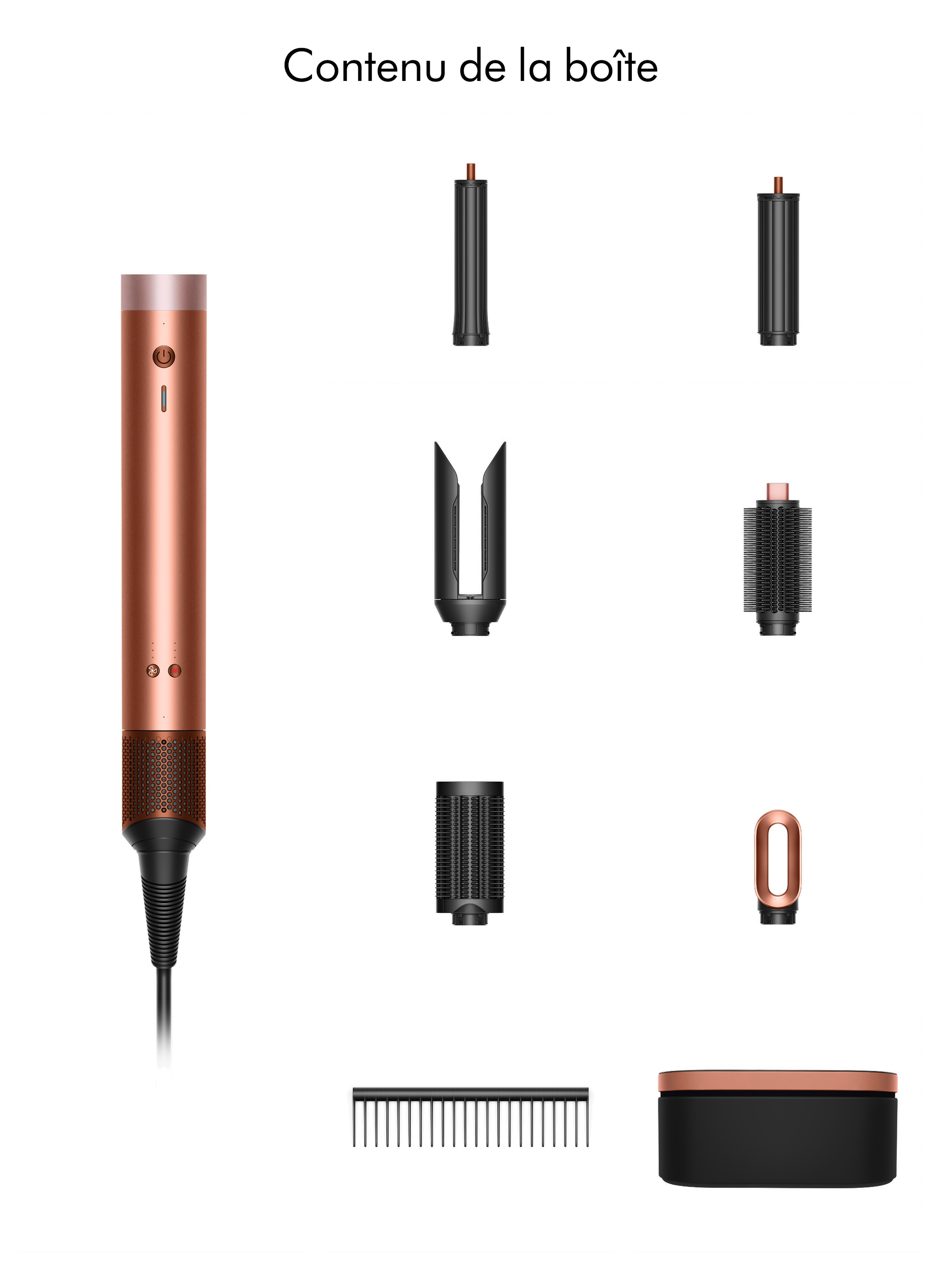 Dyson Airwrap Co-Anda 2x Straight to Wavy Hair Limited Edition Silk/Amber DYSON No color