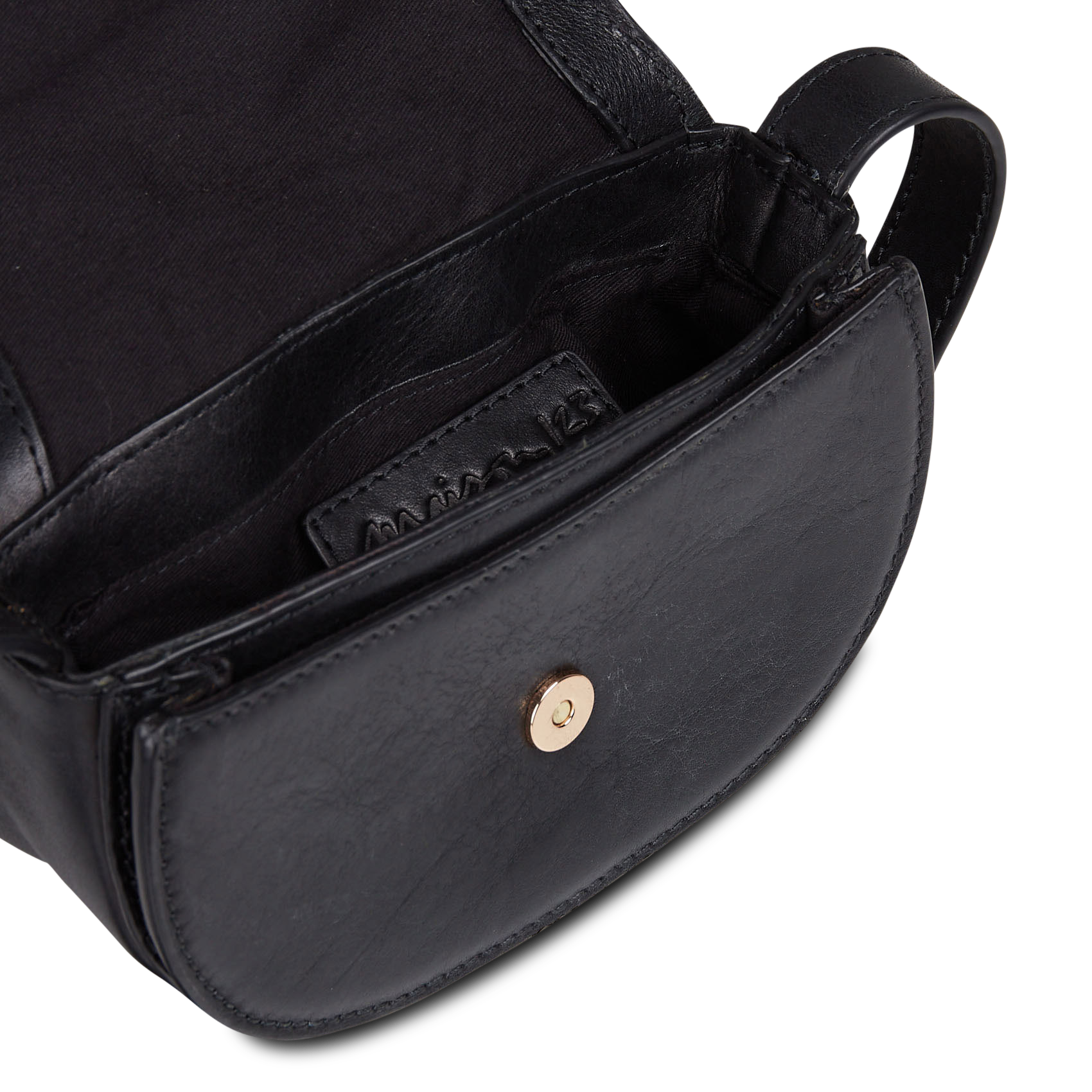 Sac bandoulière en cuir marius mini MAISON 123 Noir