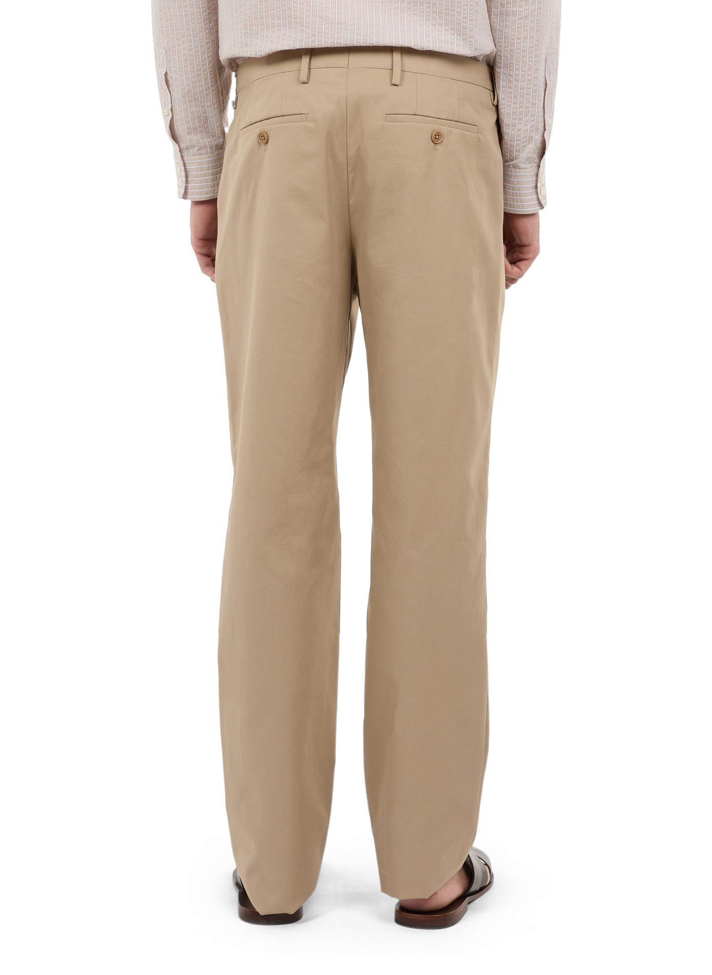 Pantalon de costume Hock en coton SAISON 1865 Beige