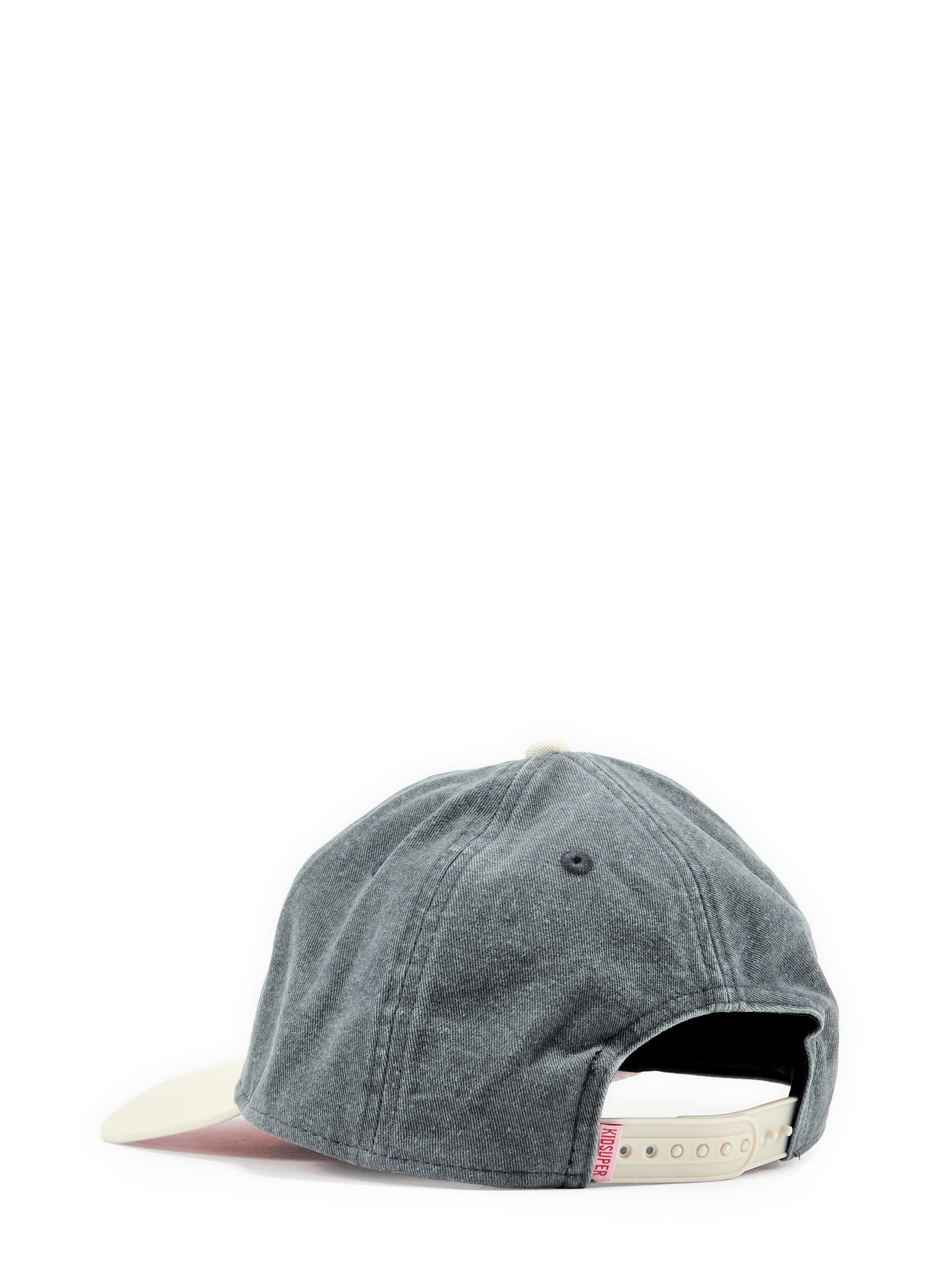 Embroidered cotton baseball cap KIDSUPER Grey