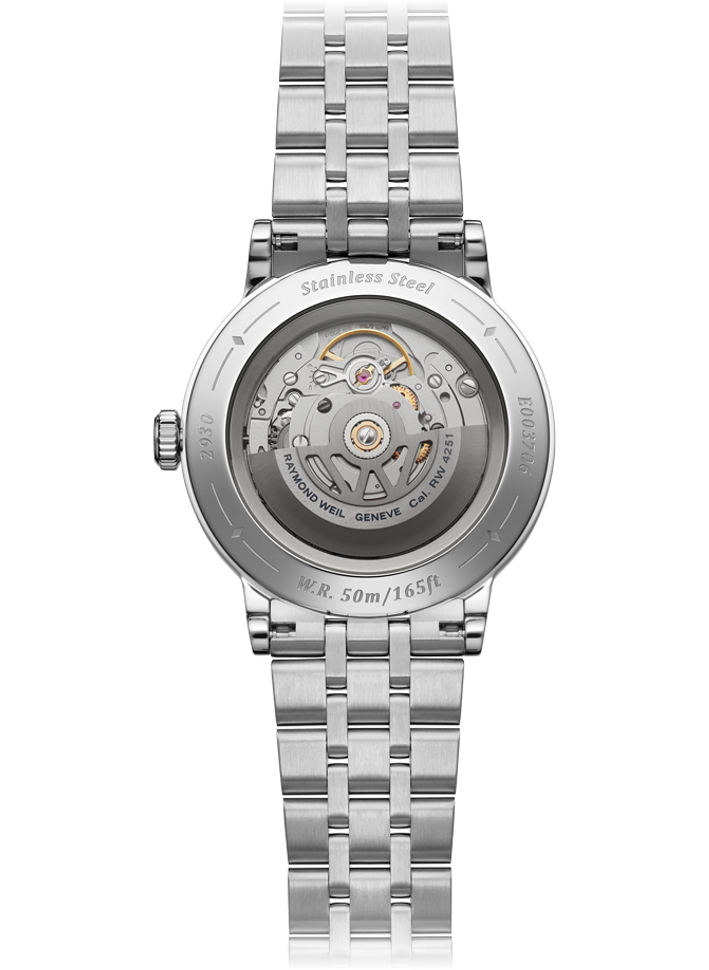 Montre automatique Millesime Petite Seconde en acier inoxydable RAYMOND WEIL Vert