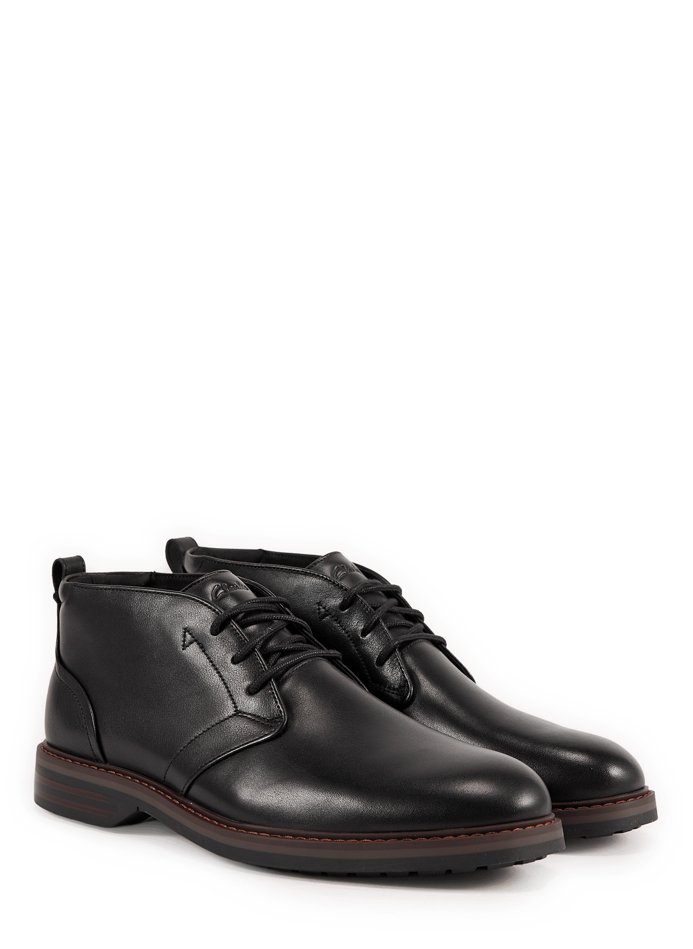 Bottines en cuir CLARKS Noir