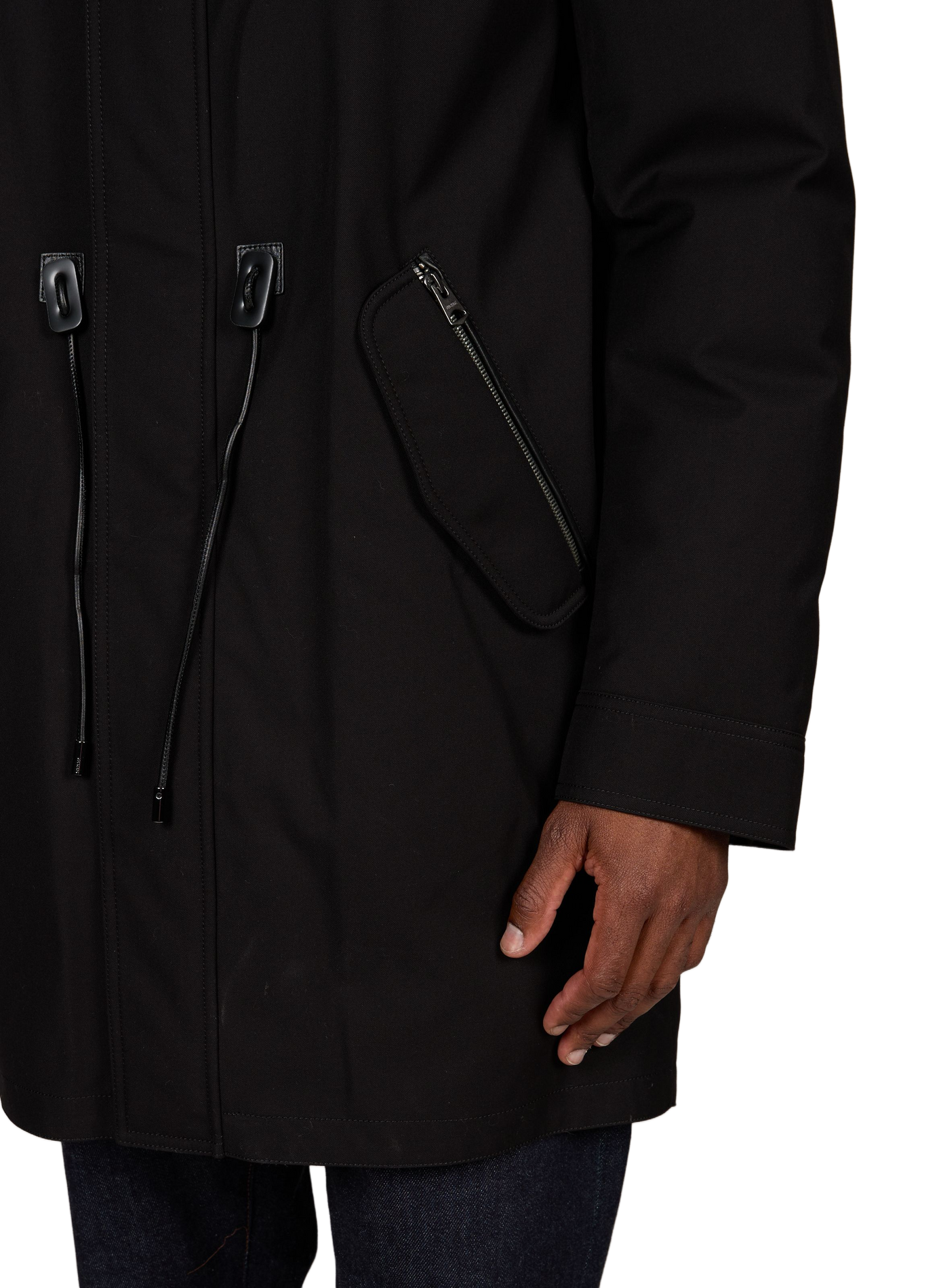 Rechte parka Moritz met capuchon MACKAGE Zwart