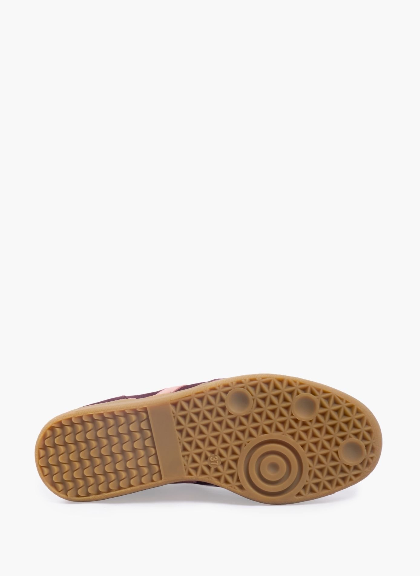 Baskets ninon cuir JULES & JENN Rouge