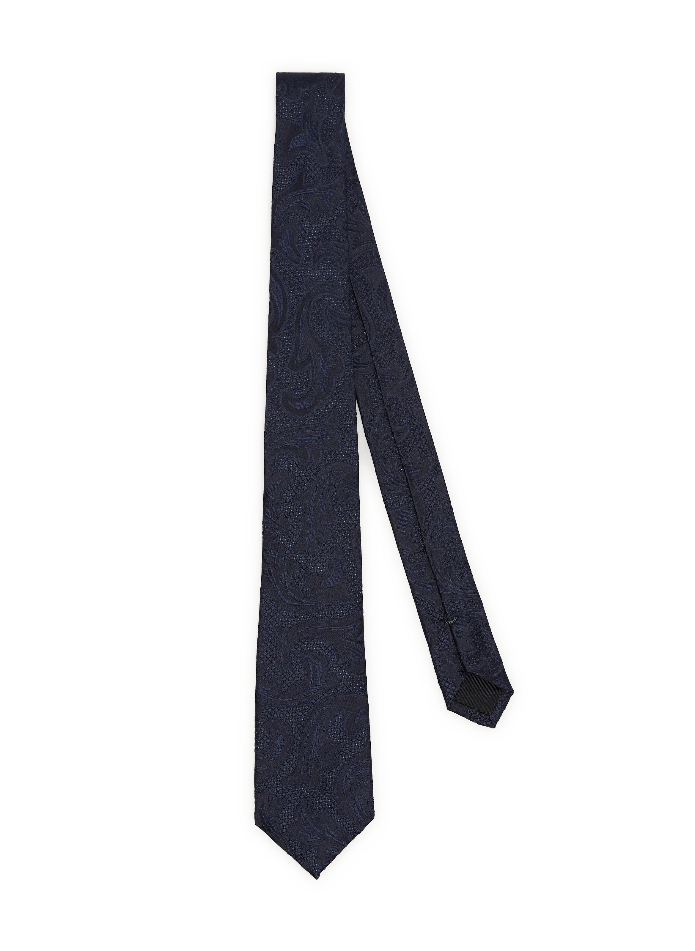 Silk tie VAN LAACK Blue
