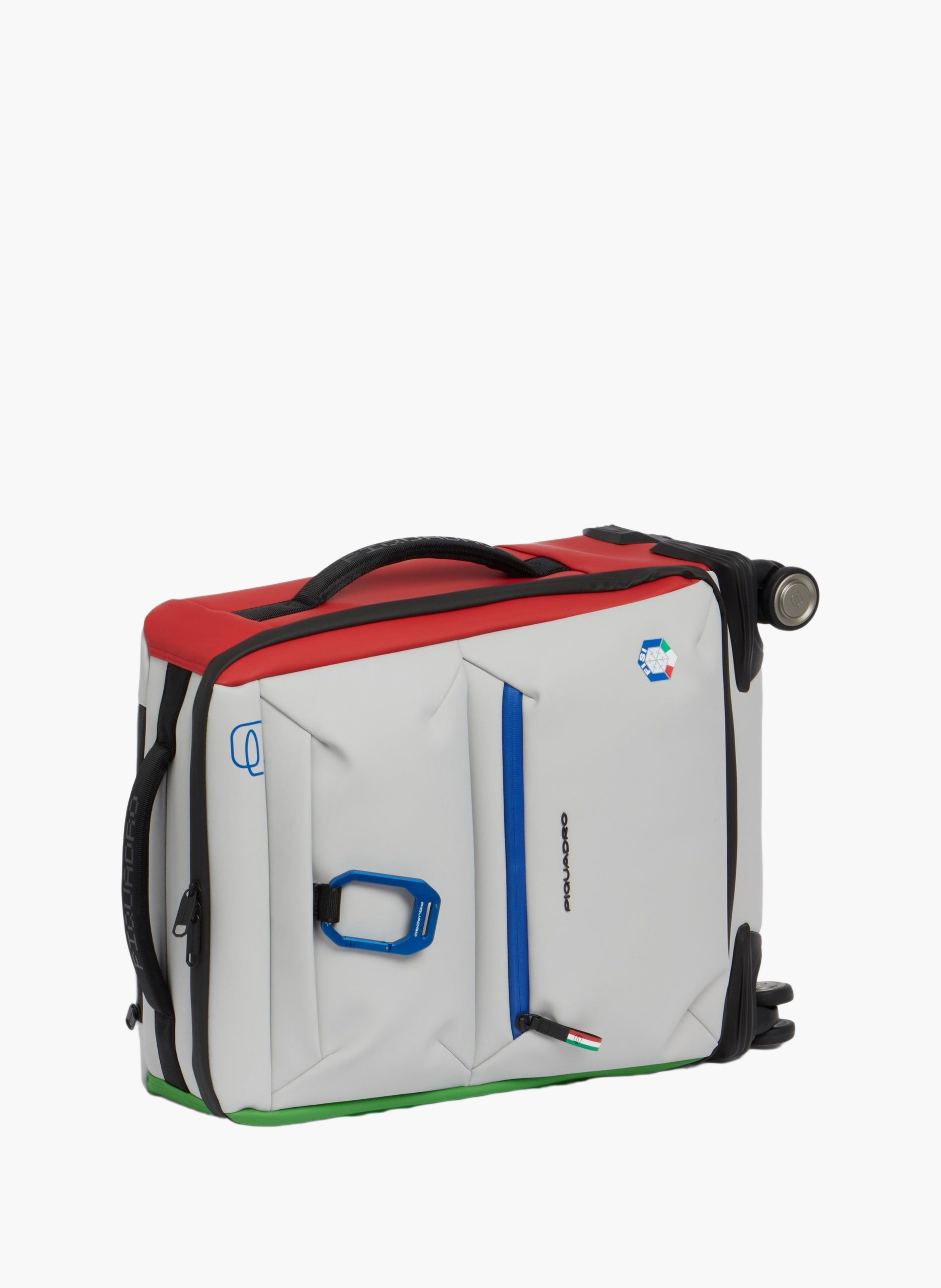 Valise cabine mince à 4 roues "piquadro x fisi" PIQUADRO Blanc
