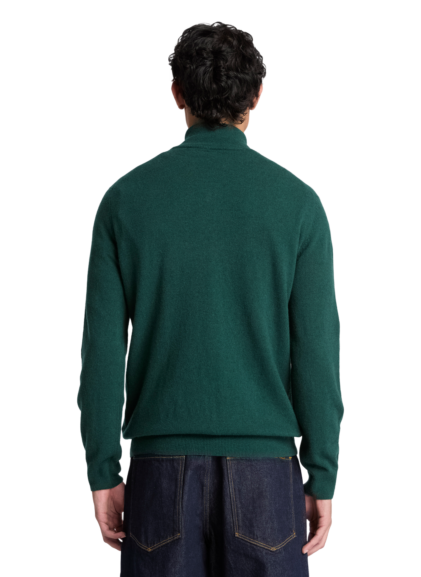 Pull droit en laine mélangée TIMBERLAND Grun