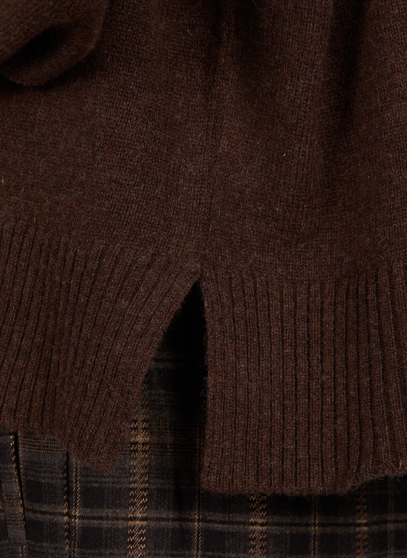 Oversized wool jumper ARTLOVE Brown