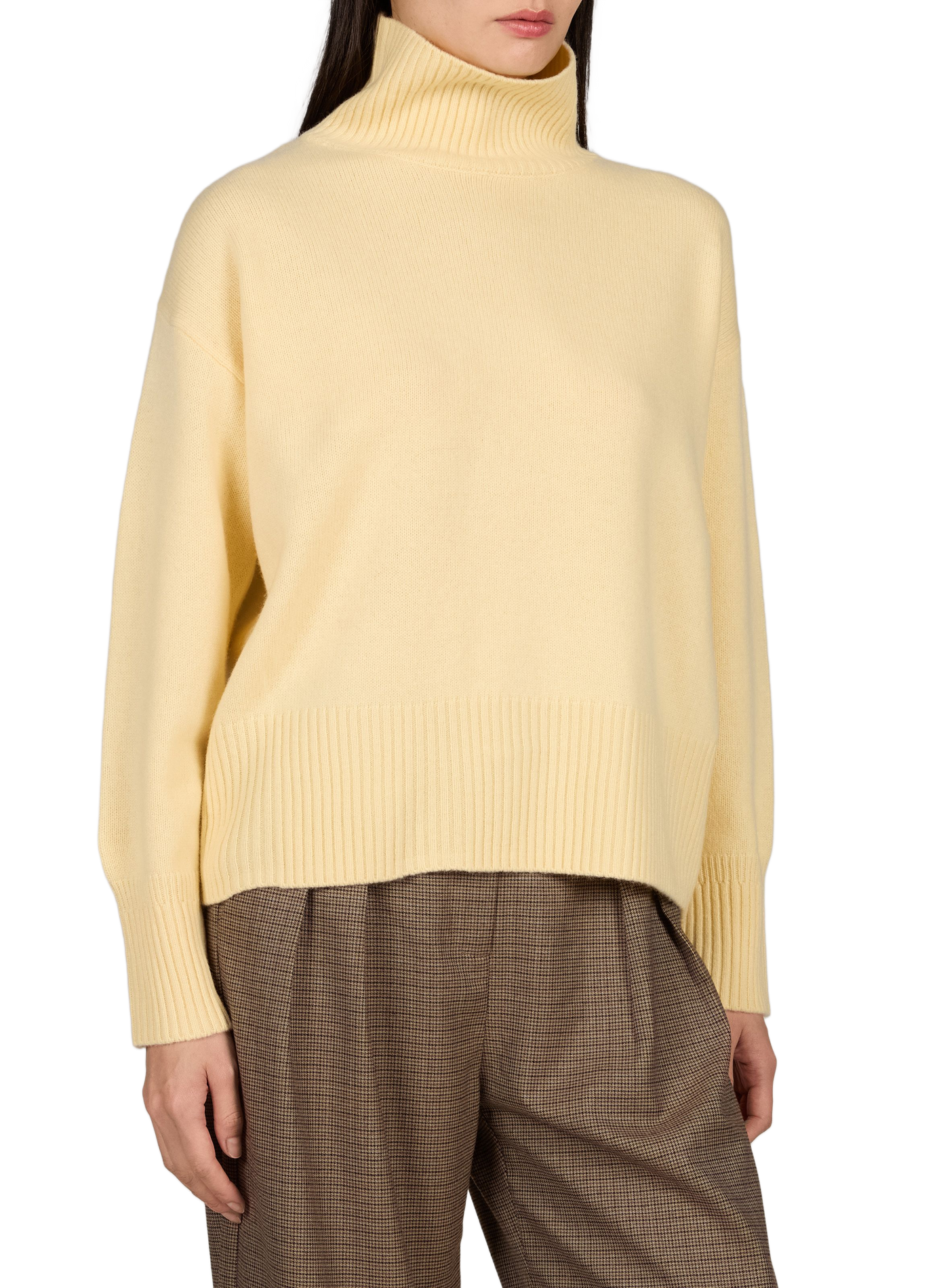 PALACE oversized wool sweater SUNCOO Yellow