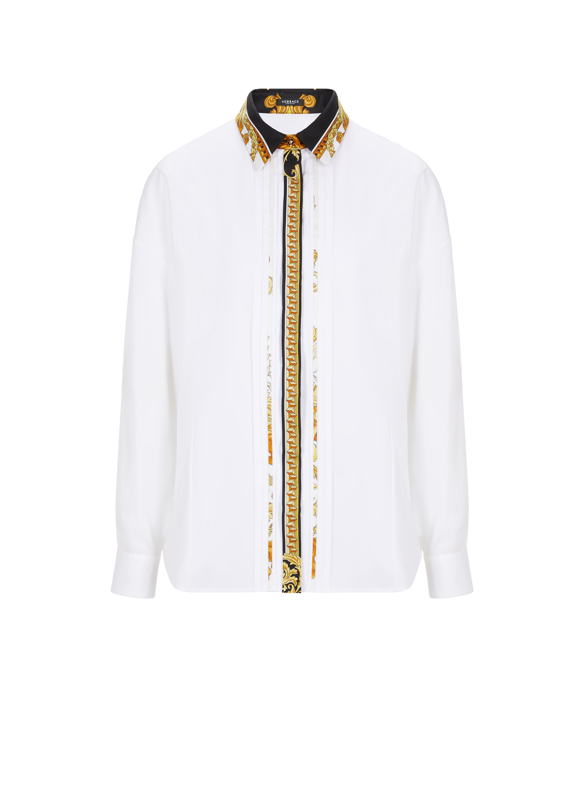 Chemise Barocco en coton et soie