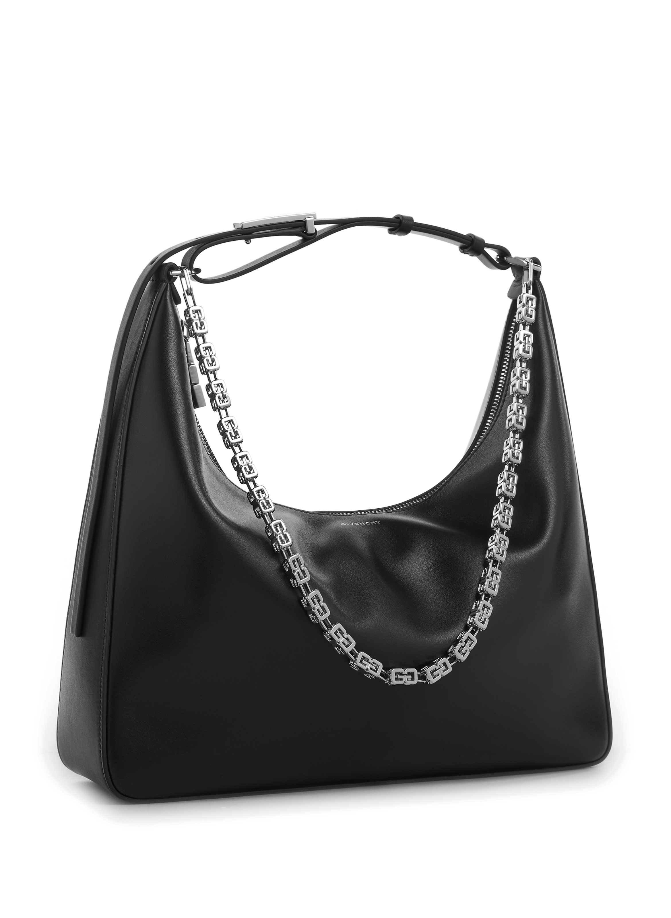 Sac à main Moon Cut en cuir