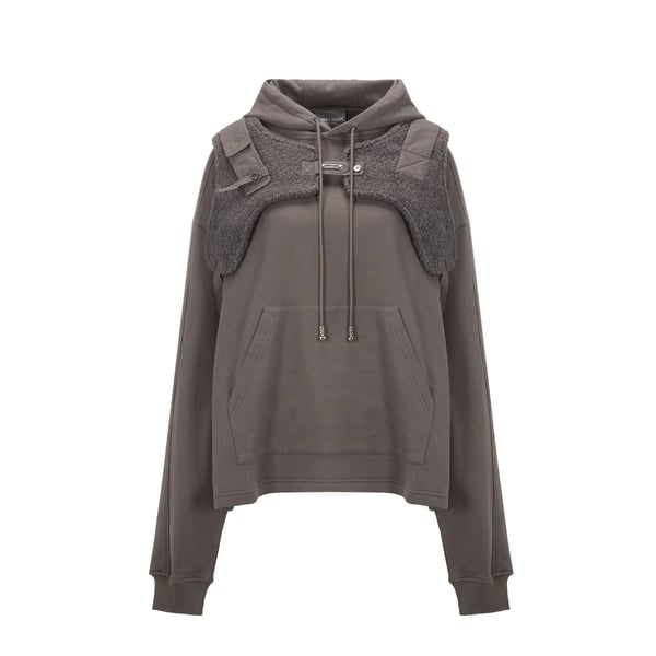 Hoodie en laine mélangée