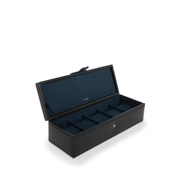 Coffret cinq montres en cuir