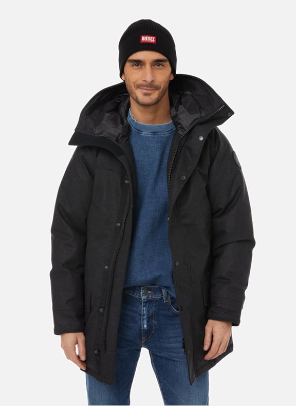 Parka Langford en laine mélangée Gris by CANADA GOOSE CANADA GOOSE Parka Langford en laine mélangée Gris