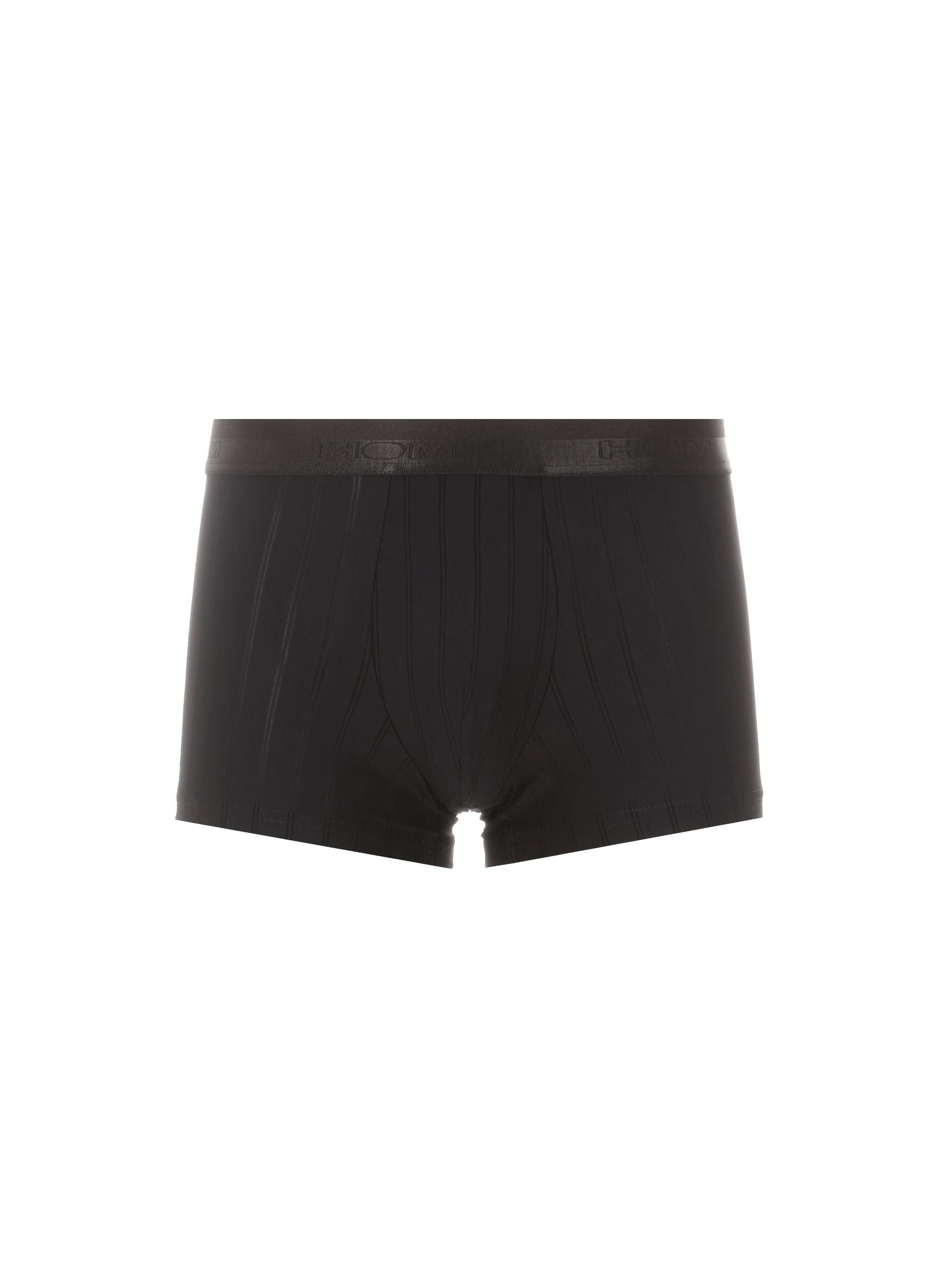 Boxer rayé HOM Noir