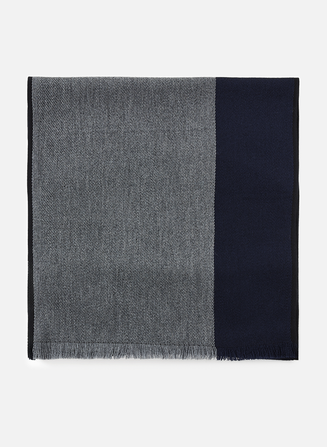 Two-tone wool scarf  SAISON 1865