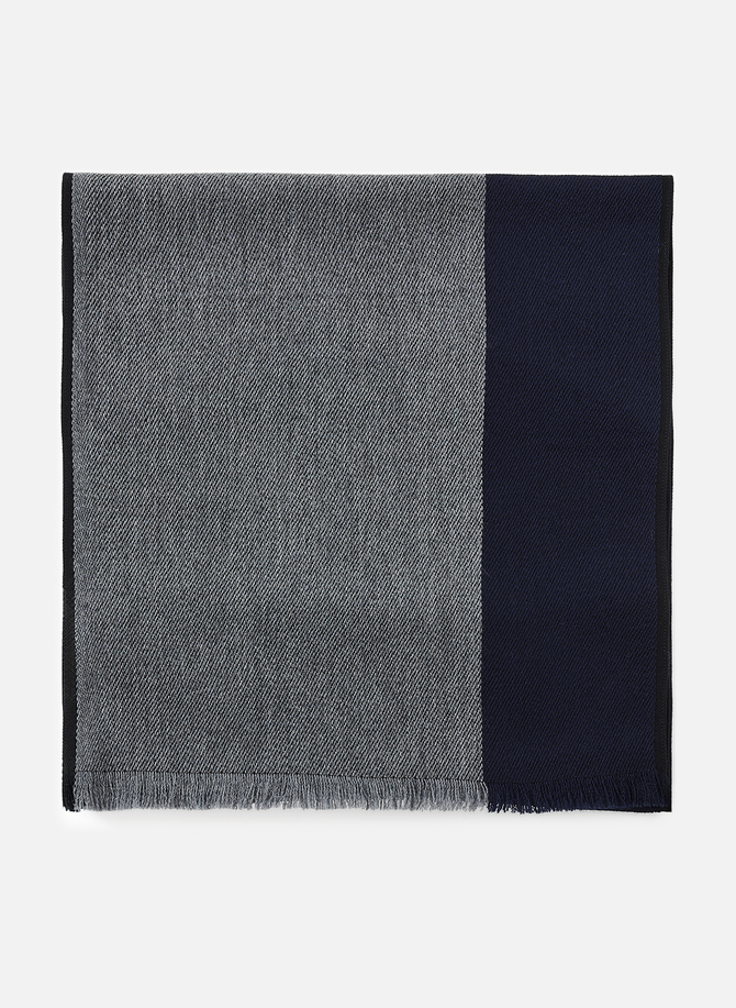 Two-tone wool scarf  SAISON 1865