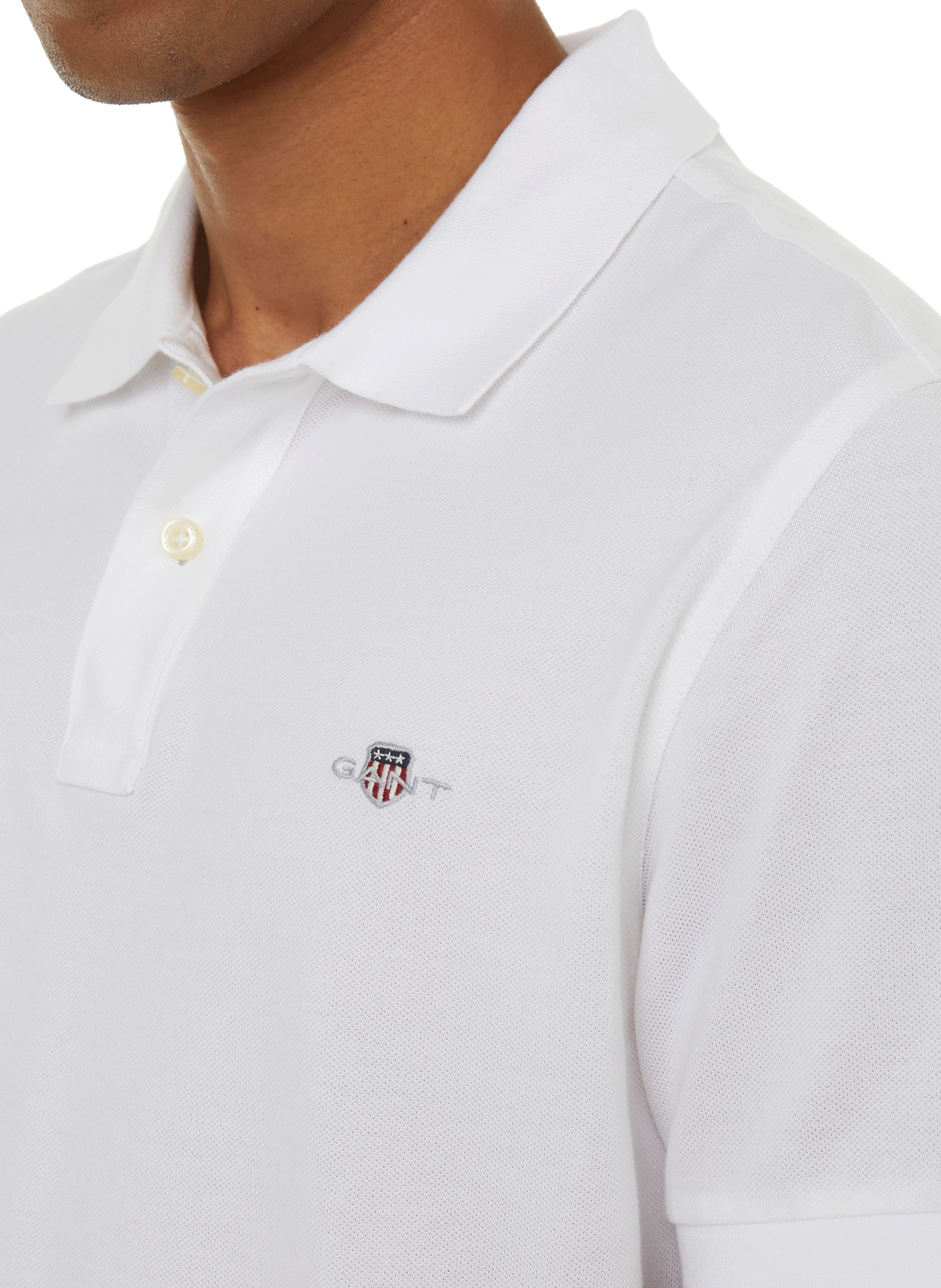 Cotton T-shirt GANT White