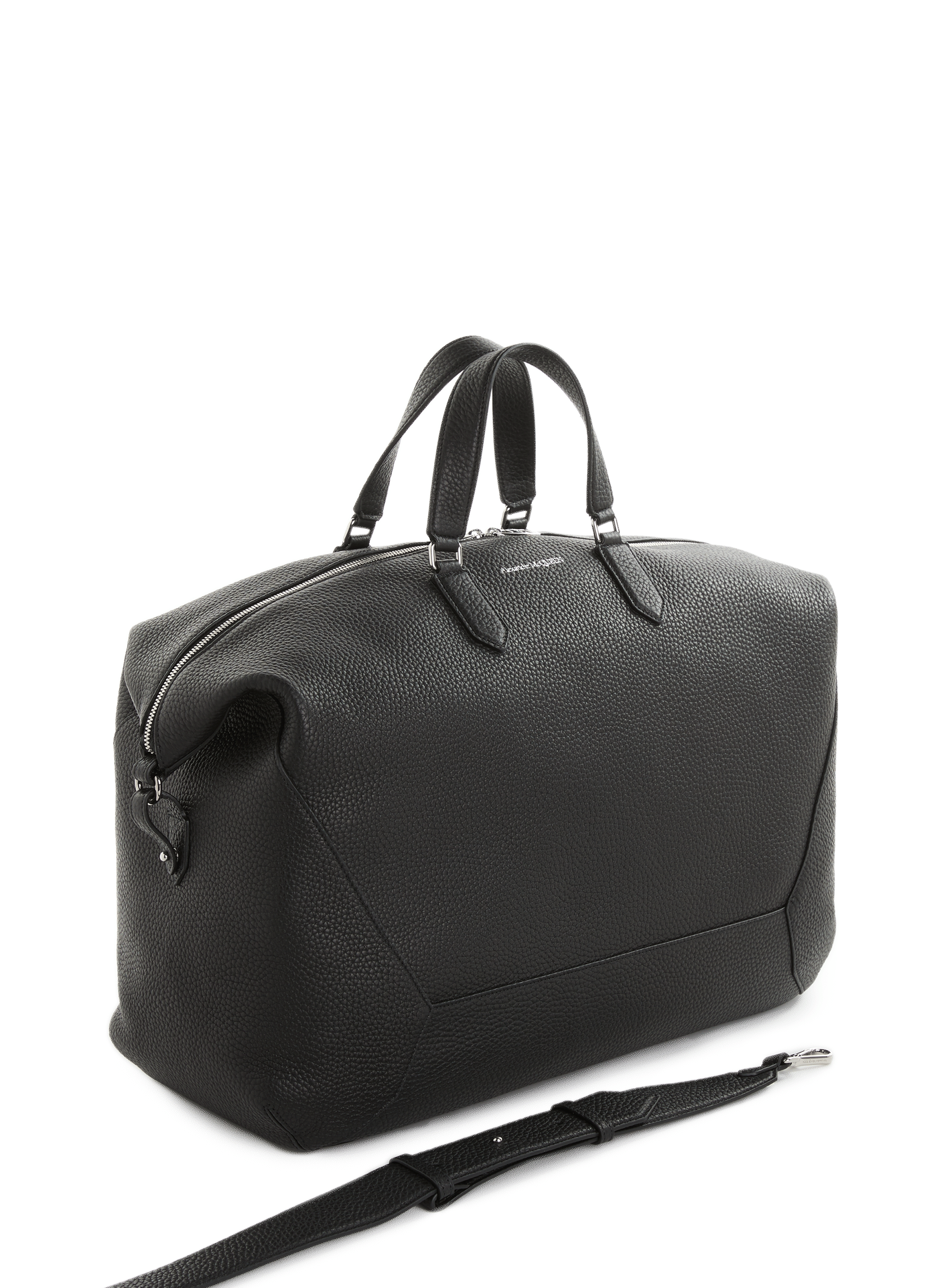 Sac de voyage en cuir ALEXANDER MCQUEEN Noir