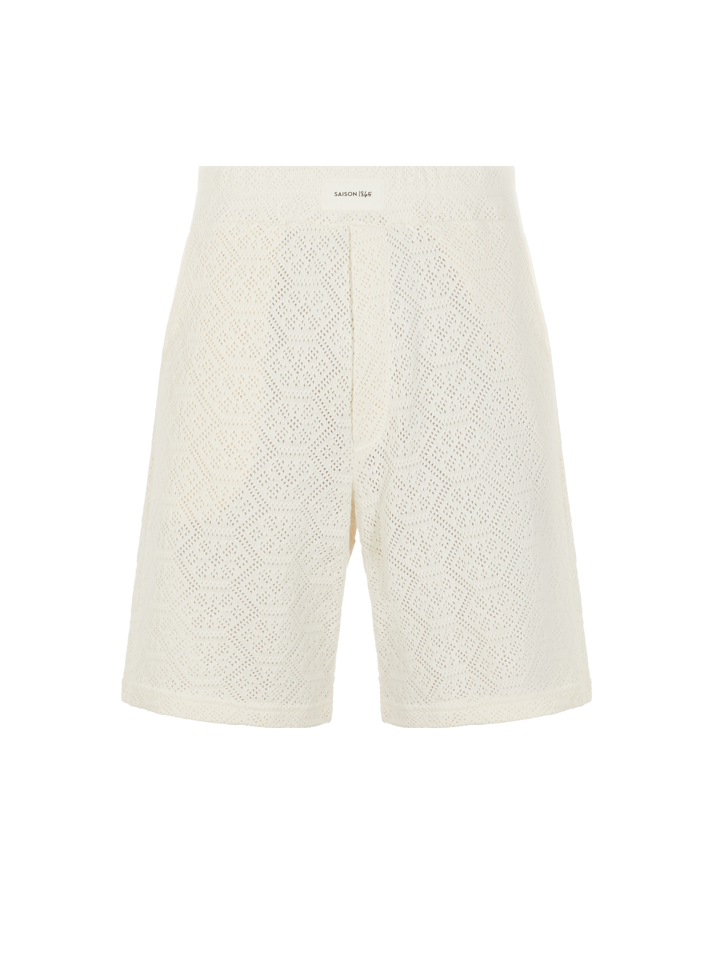 Short en coton  SAISON 1865 Beige