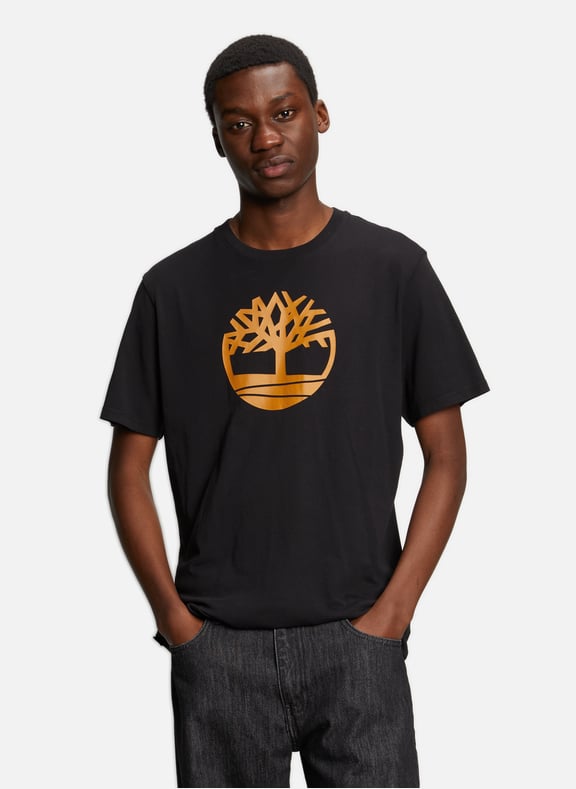 Cotton T-shirt Black by TIMBERLAND TIMBERLAND Cotton T-shirt Black