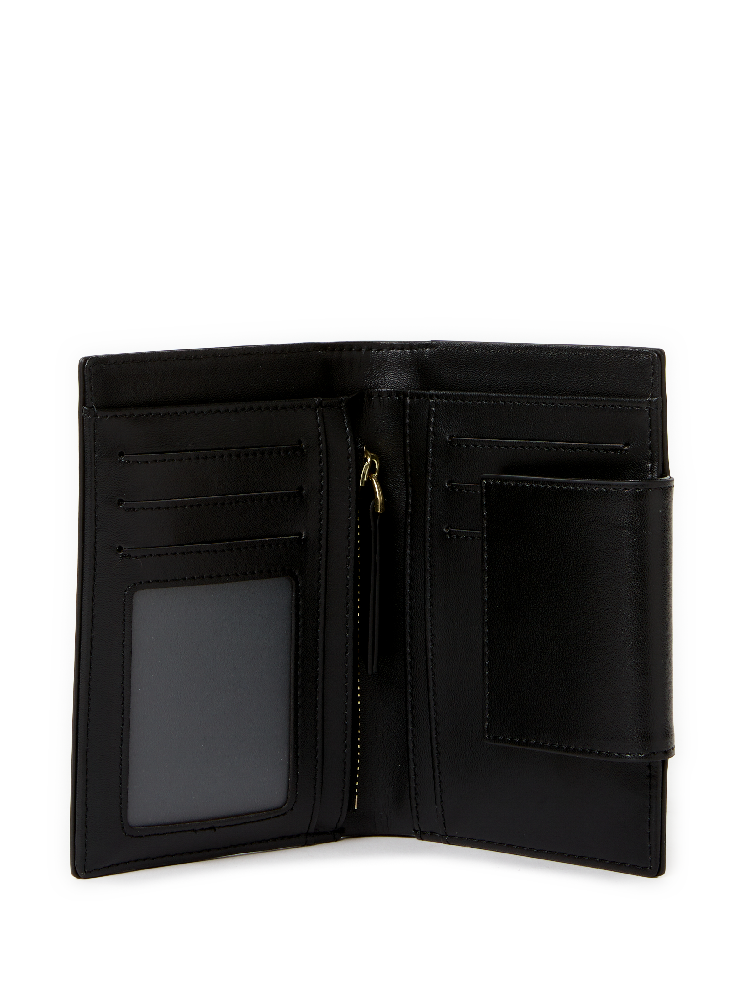 Vertical leather wallet SAISON 1865 Black