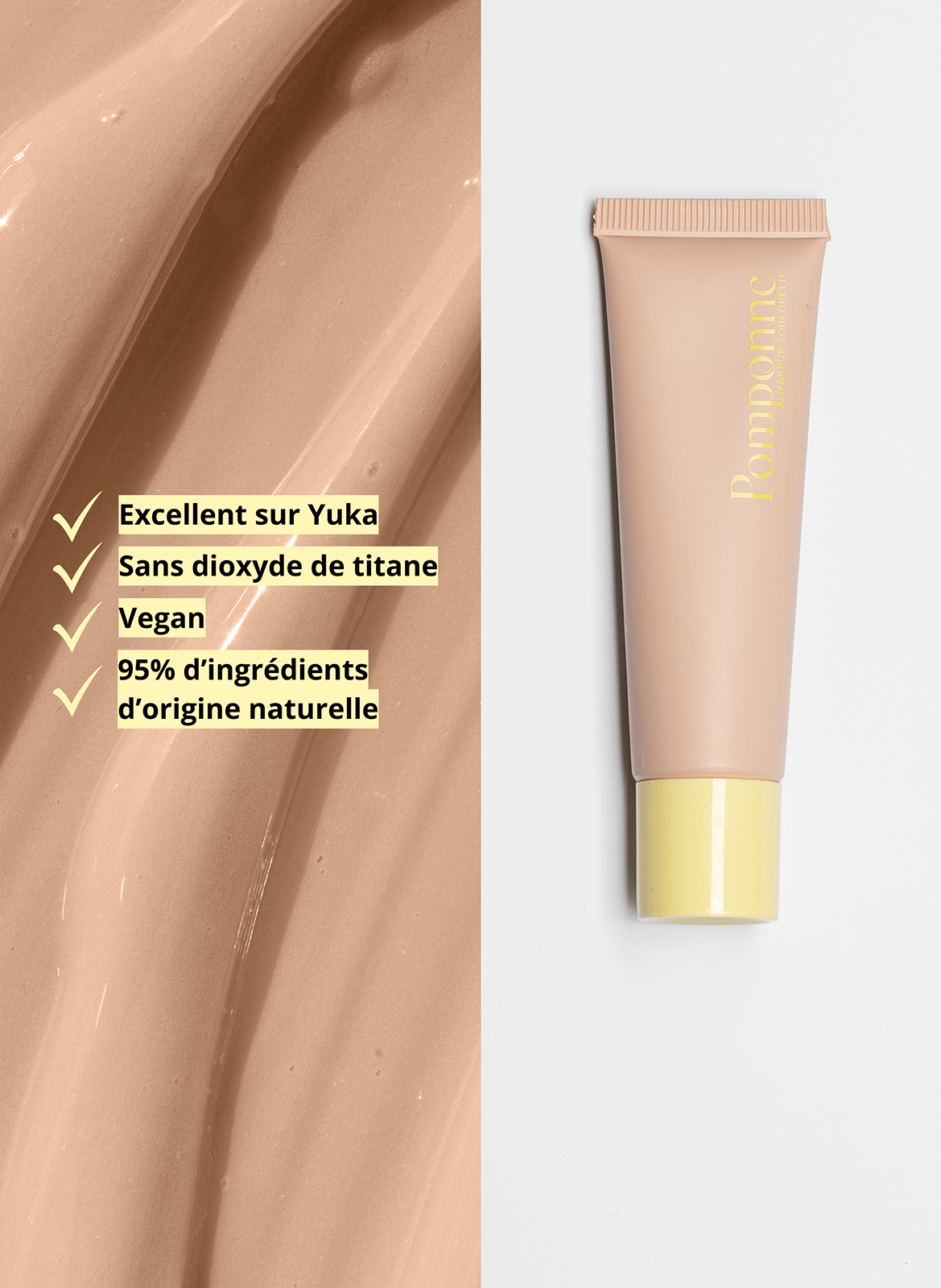 Moisturizing BB Cream SPF20 POMPONNE Nude