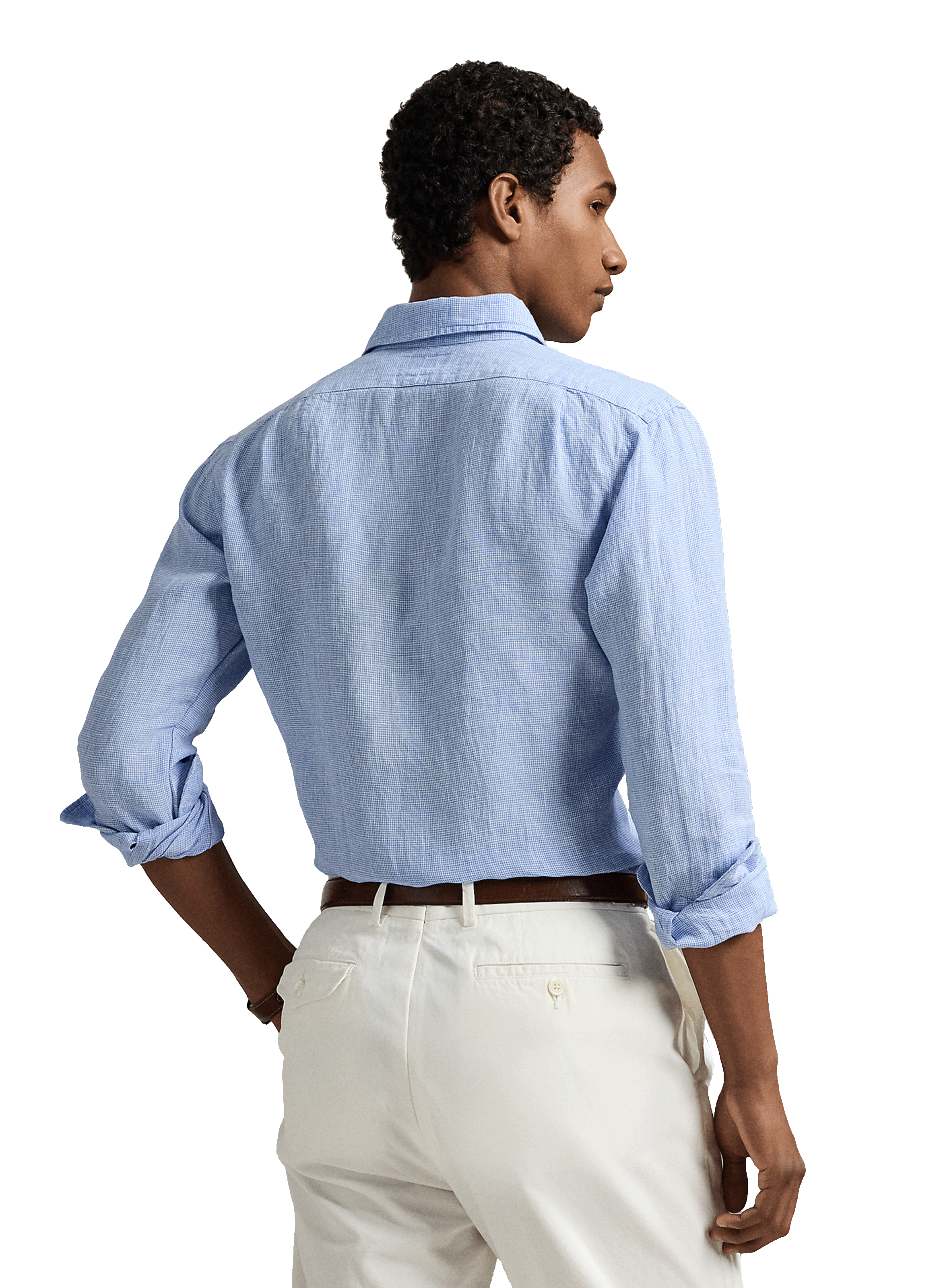 Linen shirt POLO RALPH LAUREN Blue